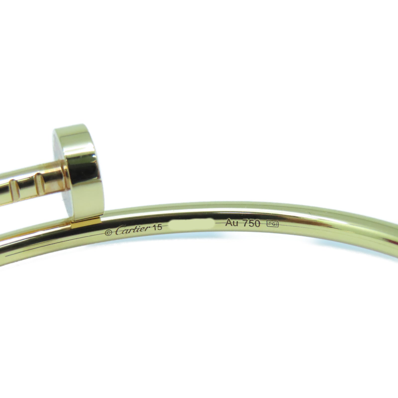 CARTIER 18K玫瑰金Juste Un Clou Bracelet手鐲Cartier#15