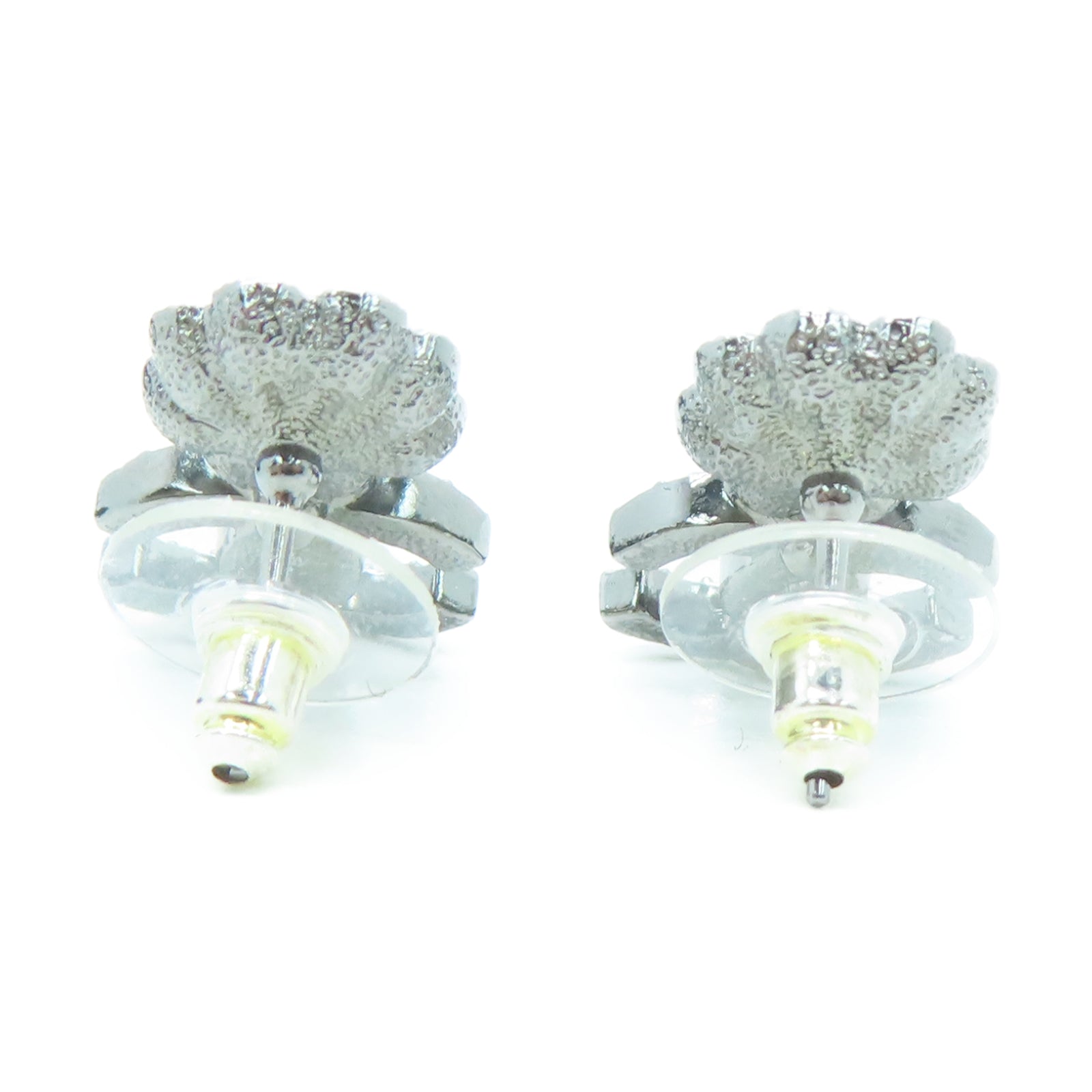 CHANEL 金属Earrings耳环银色