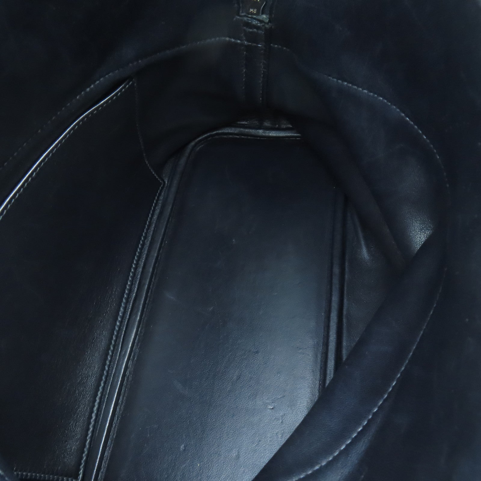 HERMES Clemence皮革Bolide 31銀扣手挽肩背兩用袋Blue indigo