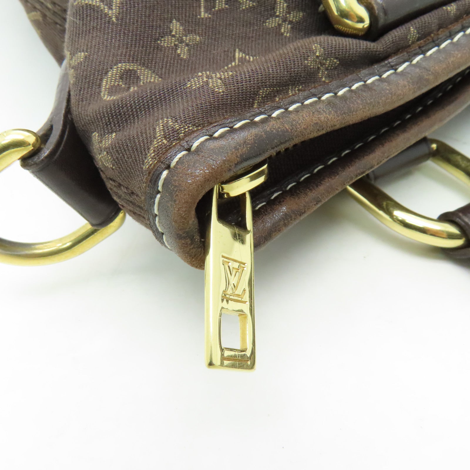 LOUIS VUITTON Monogram Idylle Elegie金扣手挽肩背兩用袋啡色