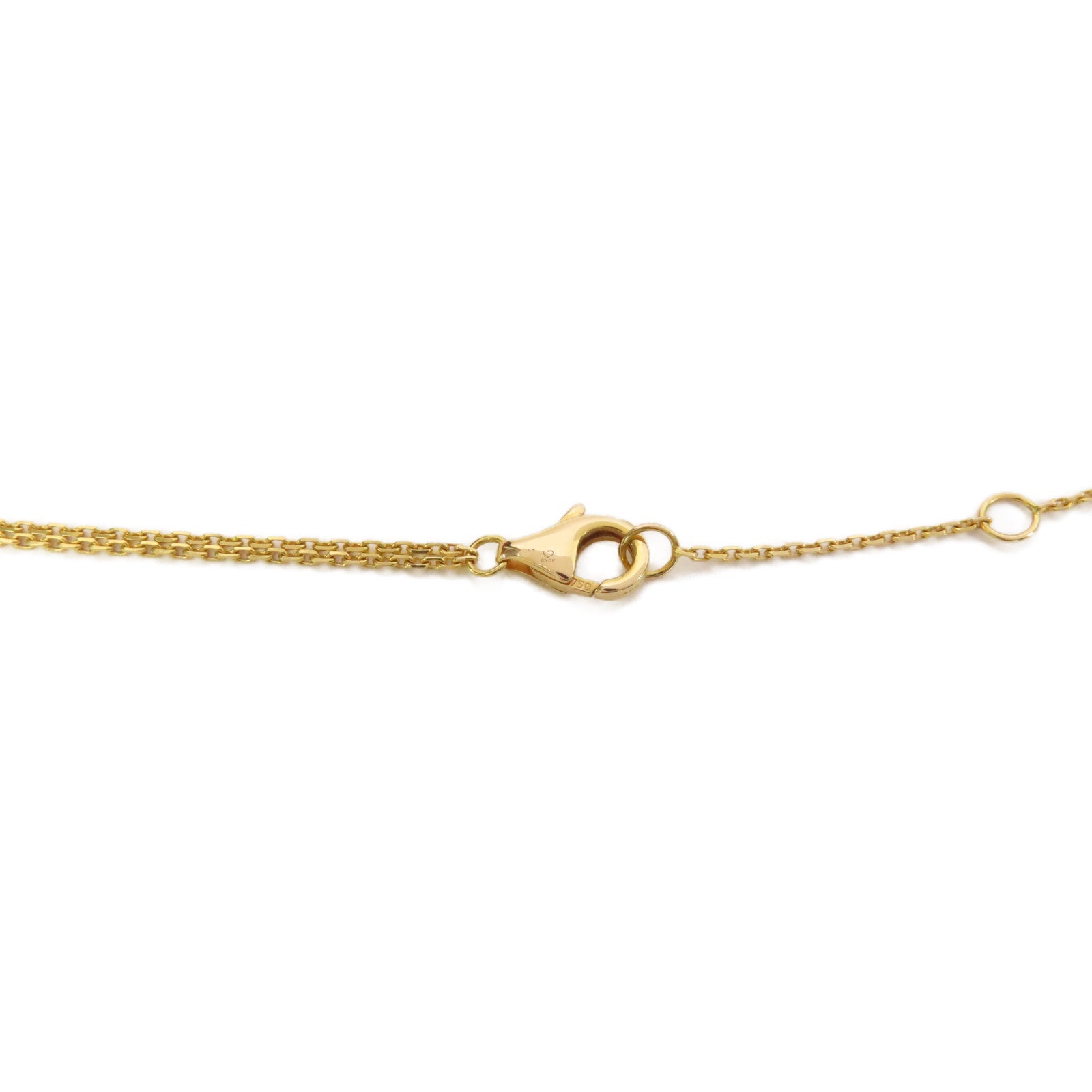 CARTIER 18K黃金Mini Trinity Necklace項鍊金色