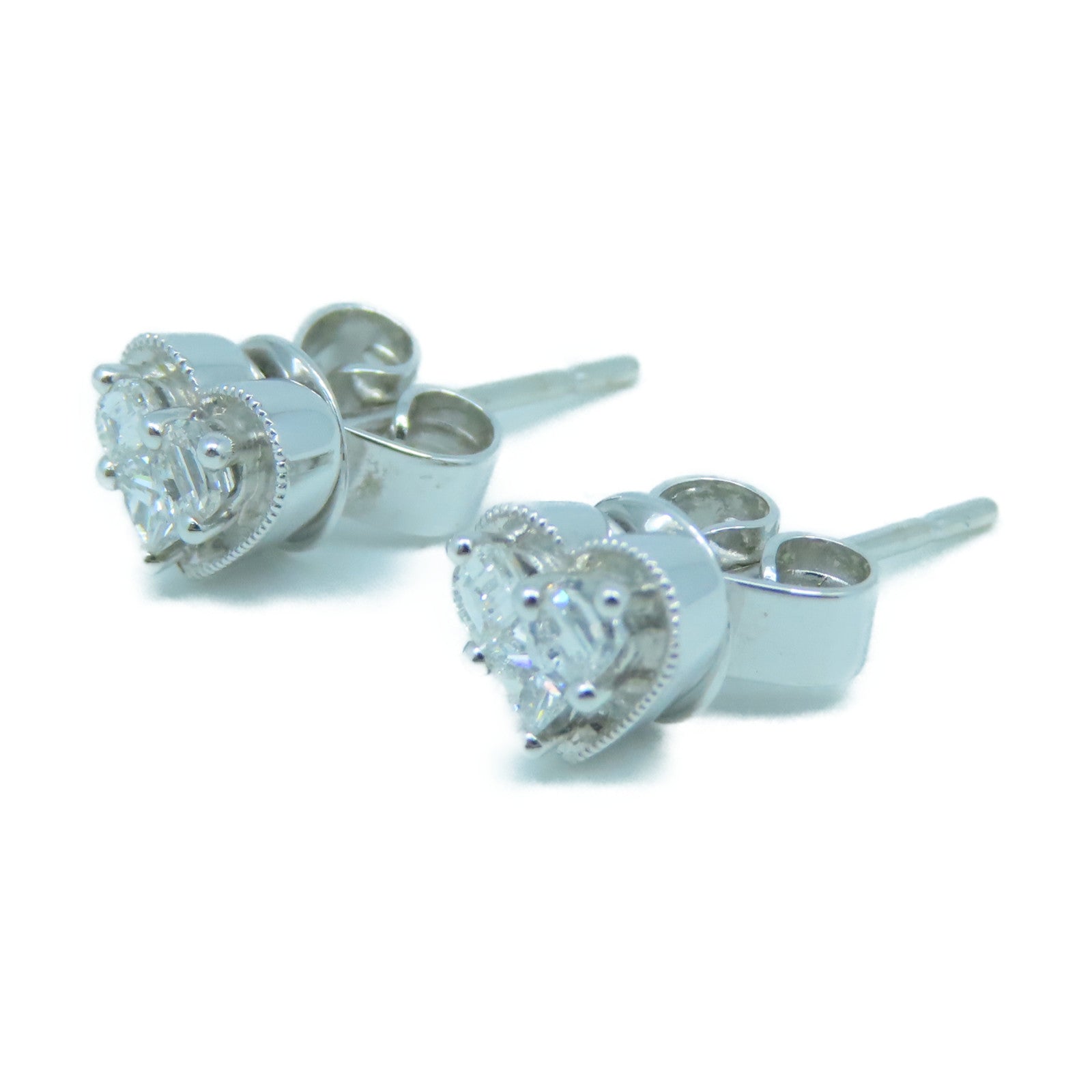 JEWELRY 18K白金/鑽石Diamond Earrings0.33ct鑽石耳環