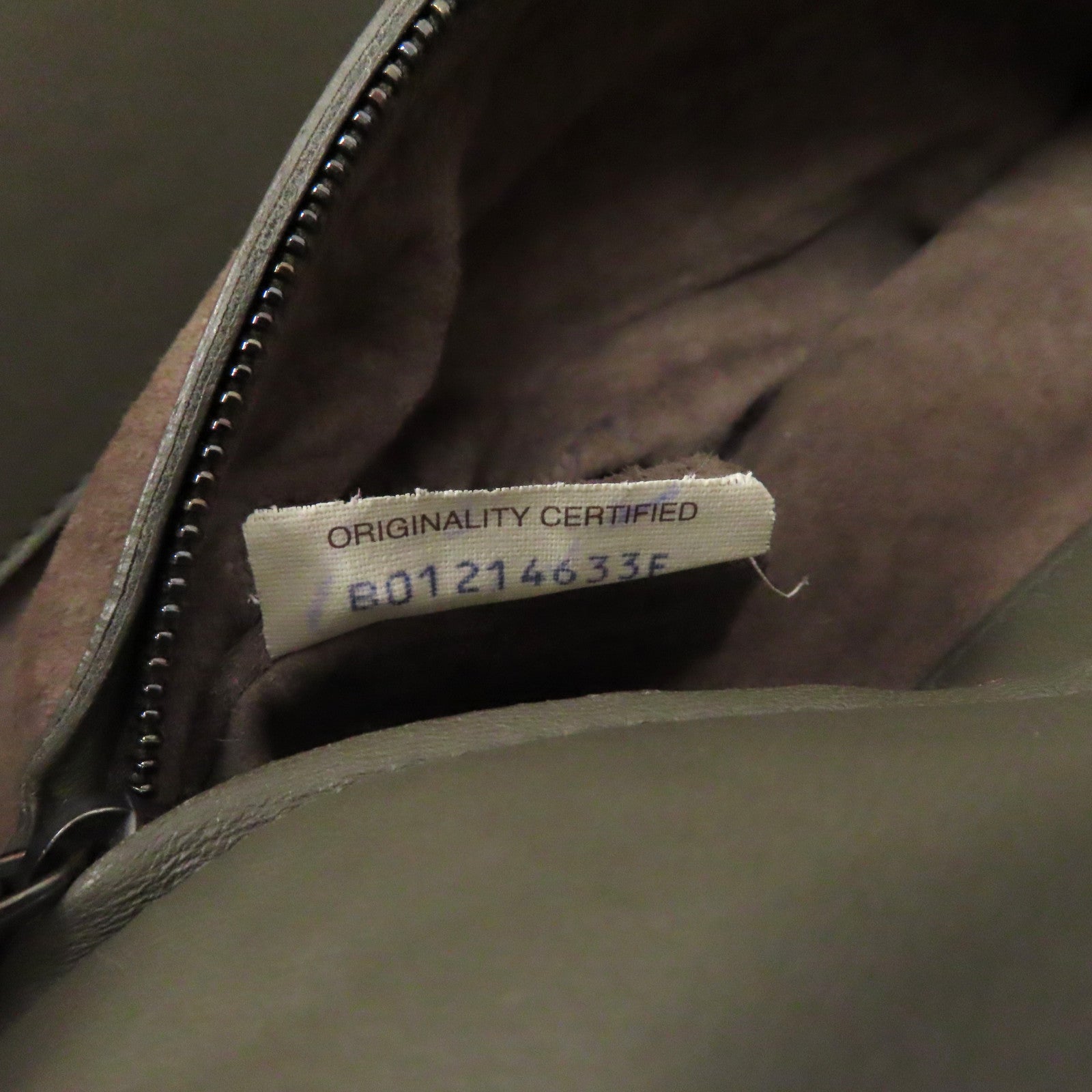 BOTTEGA VENETA 織紋羊皮皮革Shoulder Bag肩背袋綠色