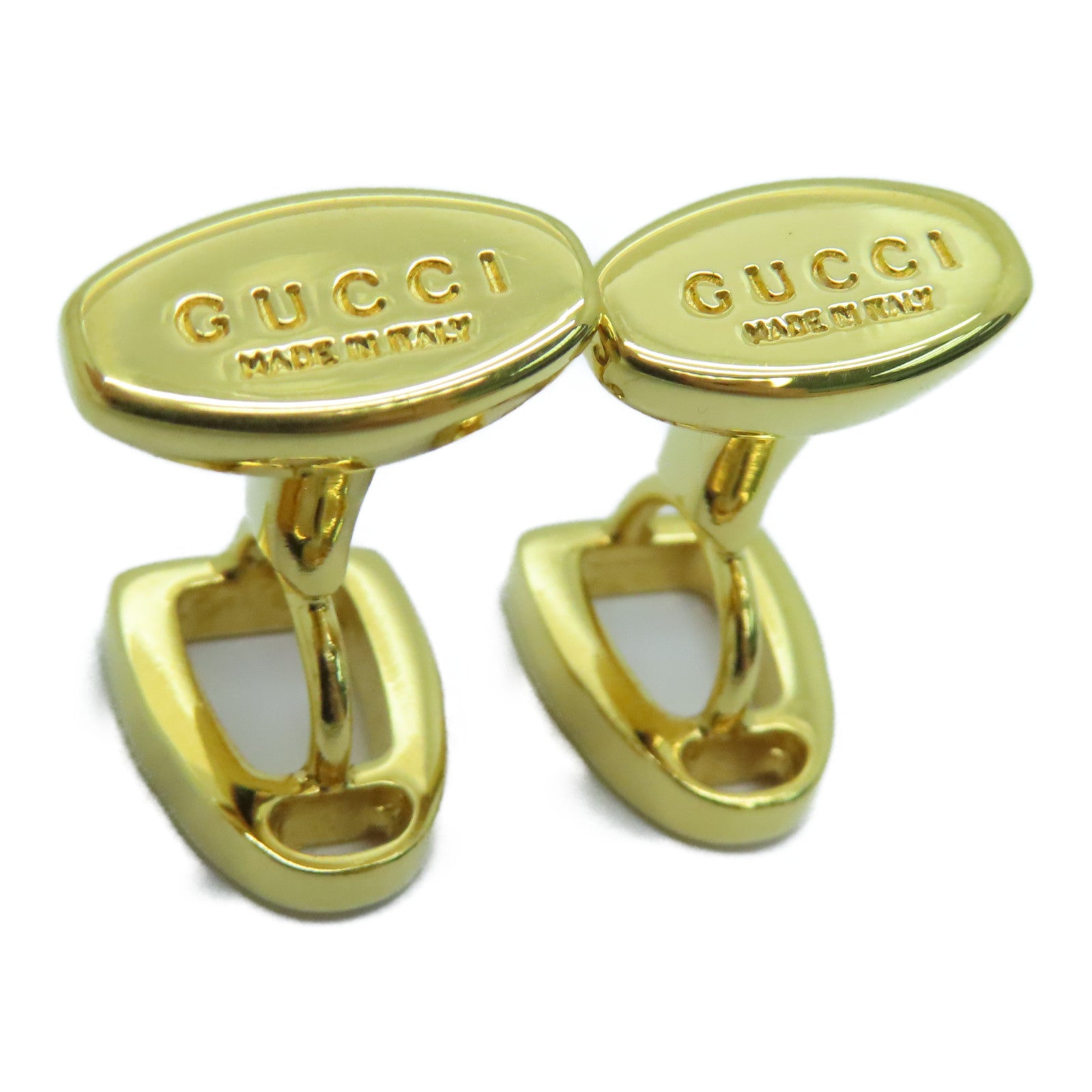GUCCI 金屬Cuffs Links袖扣金色