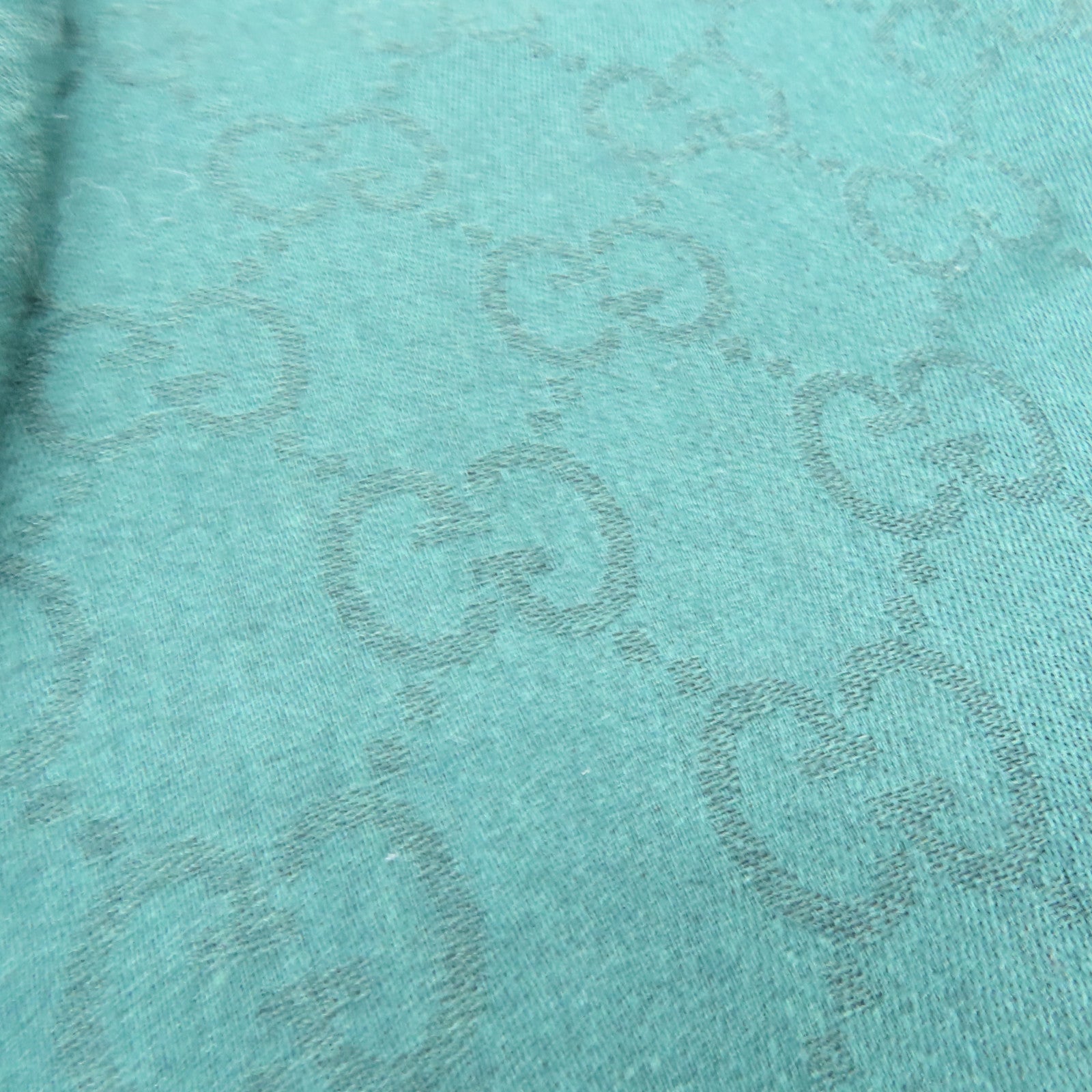 GUCCI 羊毛Scarf絲巾綠色