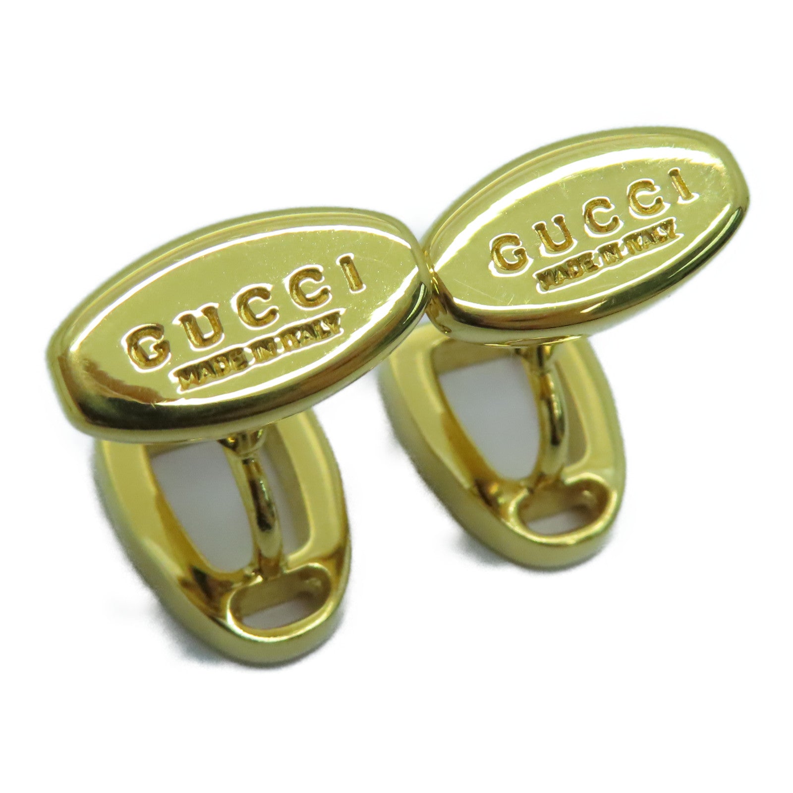 GUCCI 金屬Cuffs Links袖扣金色