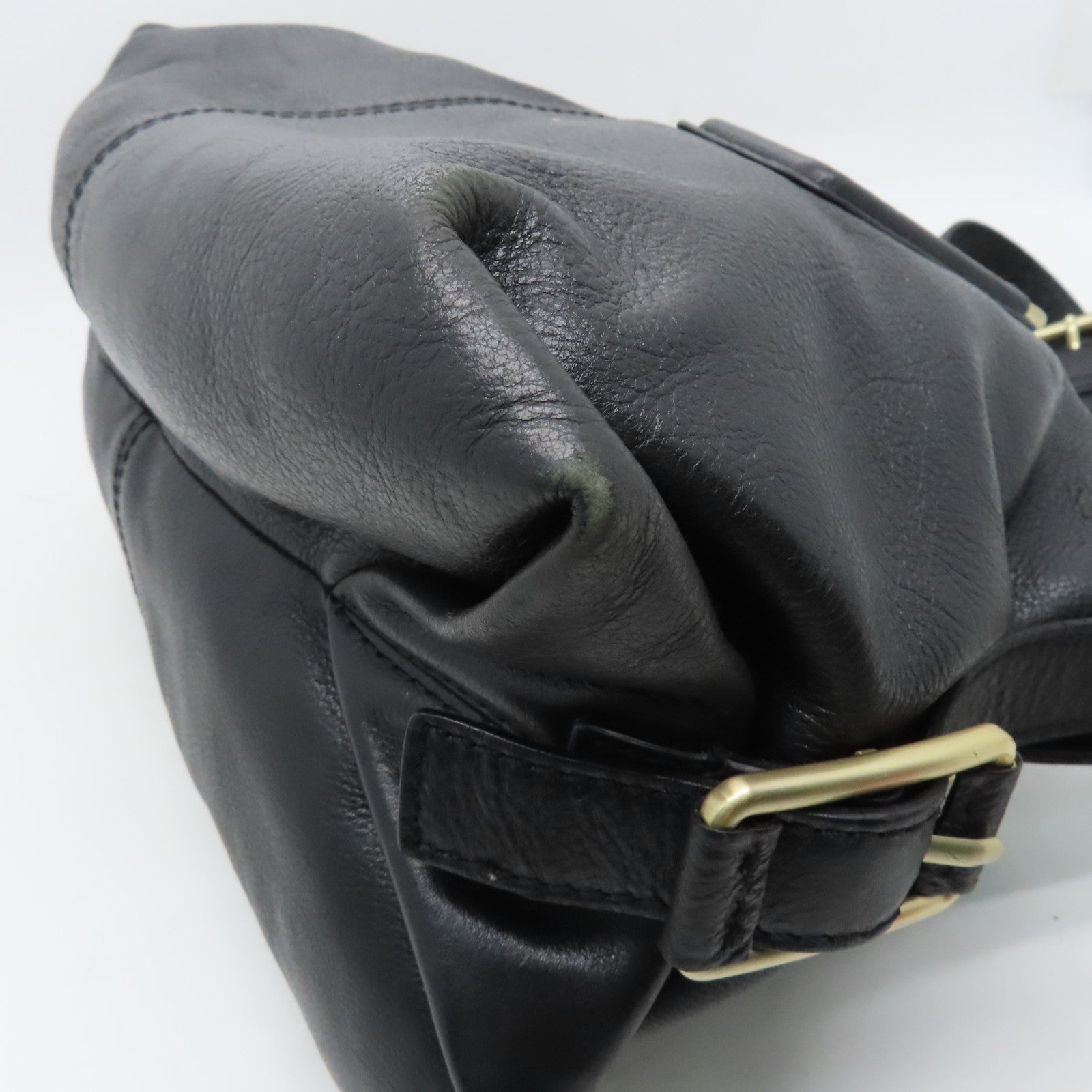 GIVENCHY Leather 2 Way Shoulder Bag Black