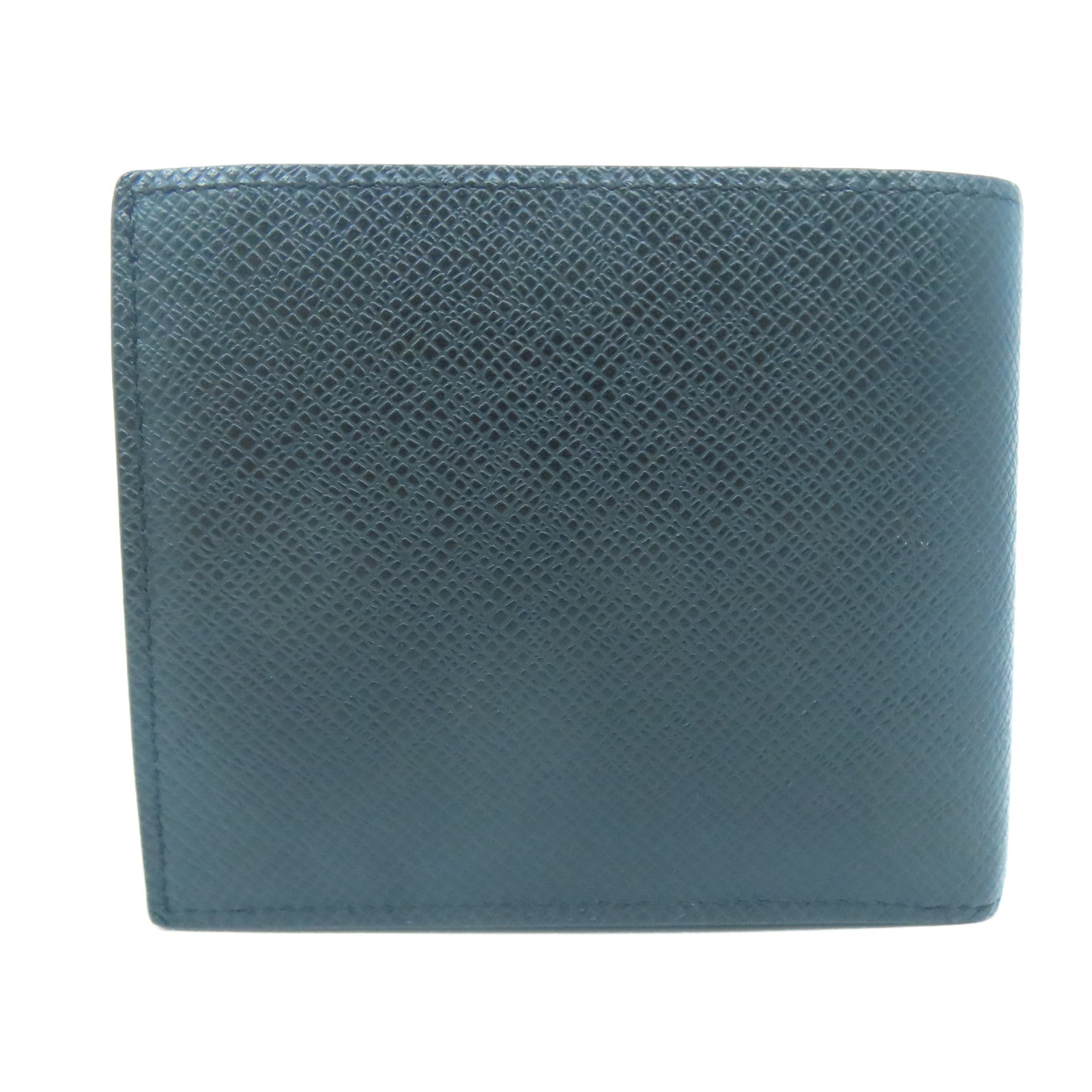 LOUIS VUITTON Taiga Amerigo Wallet銀扣錢包黑色