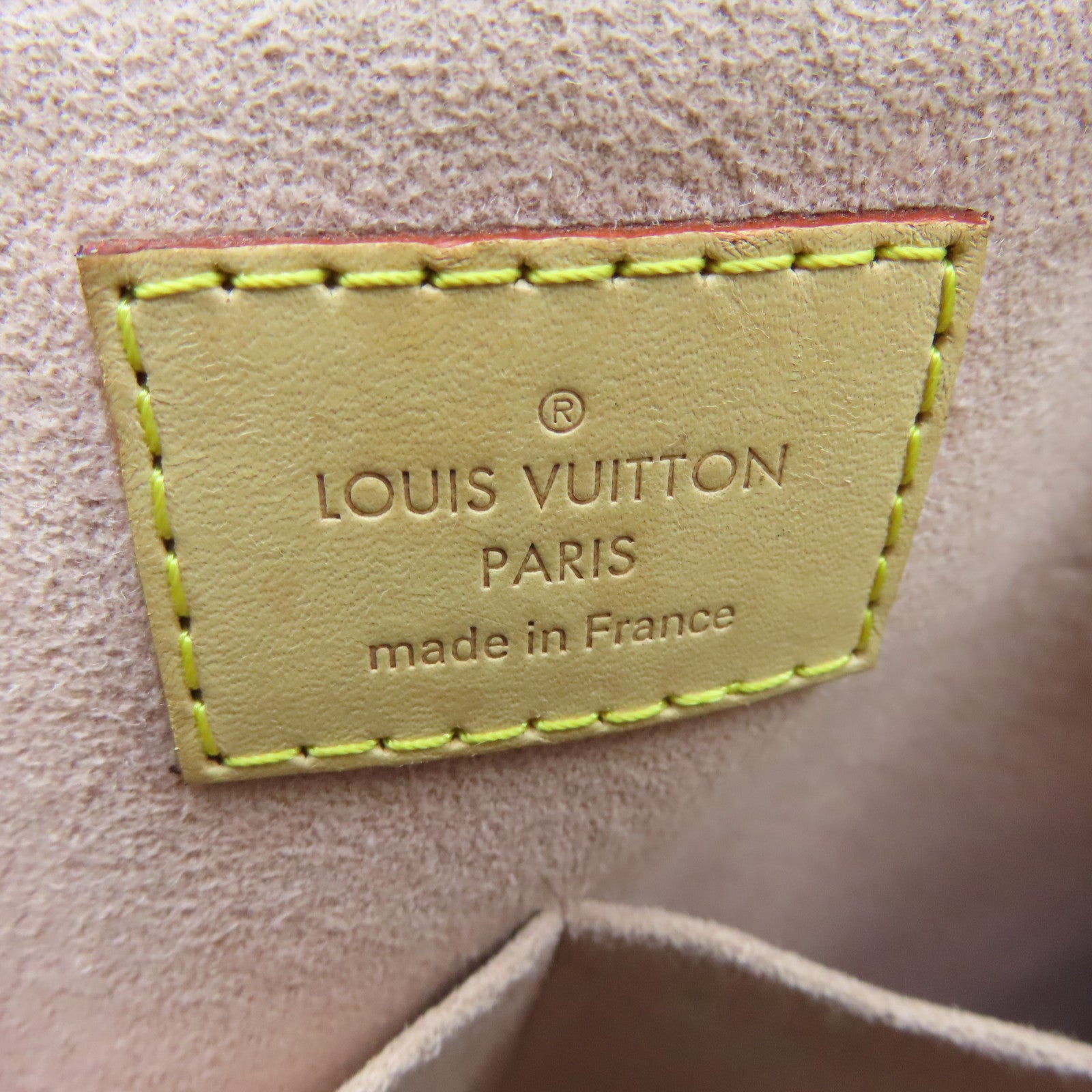 LOUIS VUITTON Monogram V Tote BB金扣手挽肩背兩用袋啡色/粉紅色