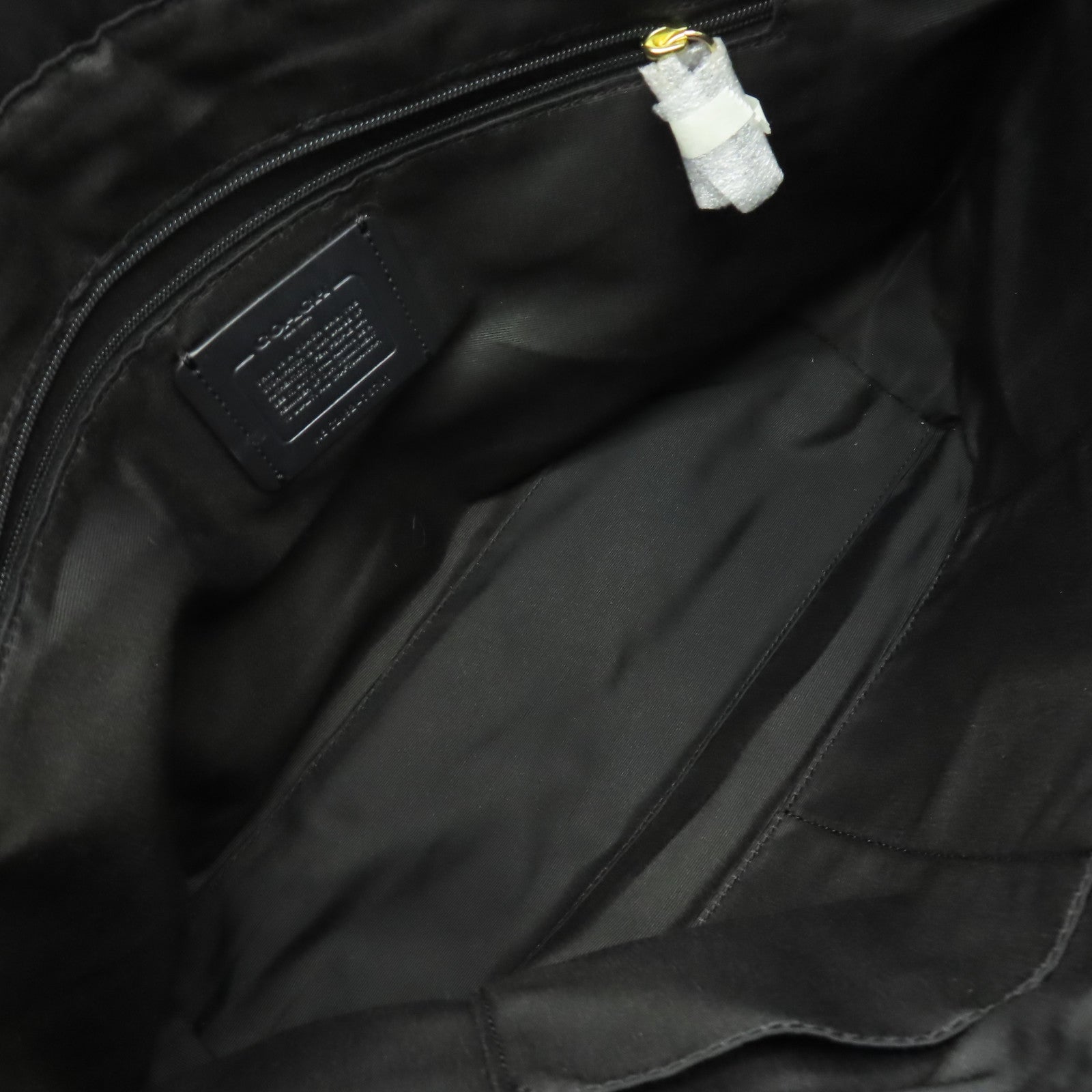 COACH 牛皮皮革Shoulder Bag肩背袋黑色