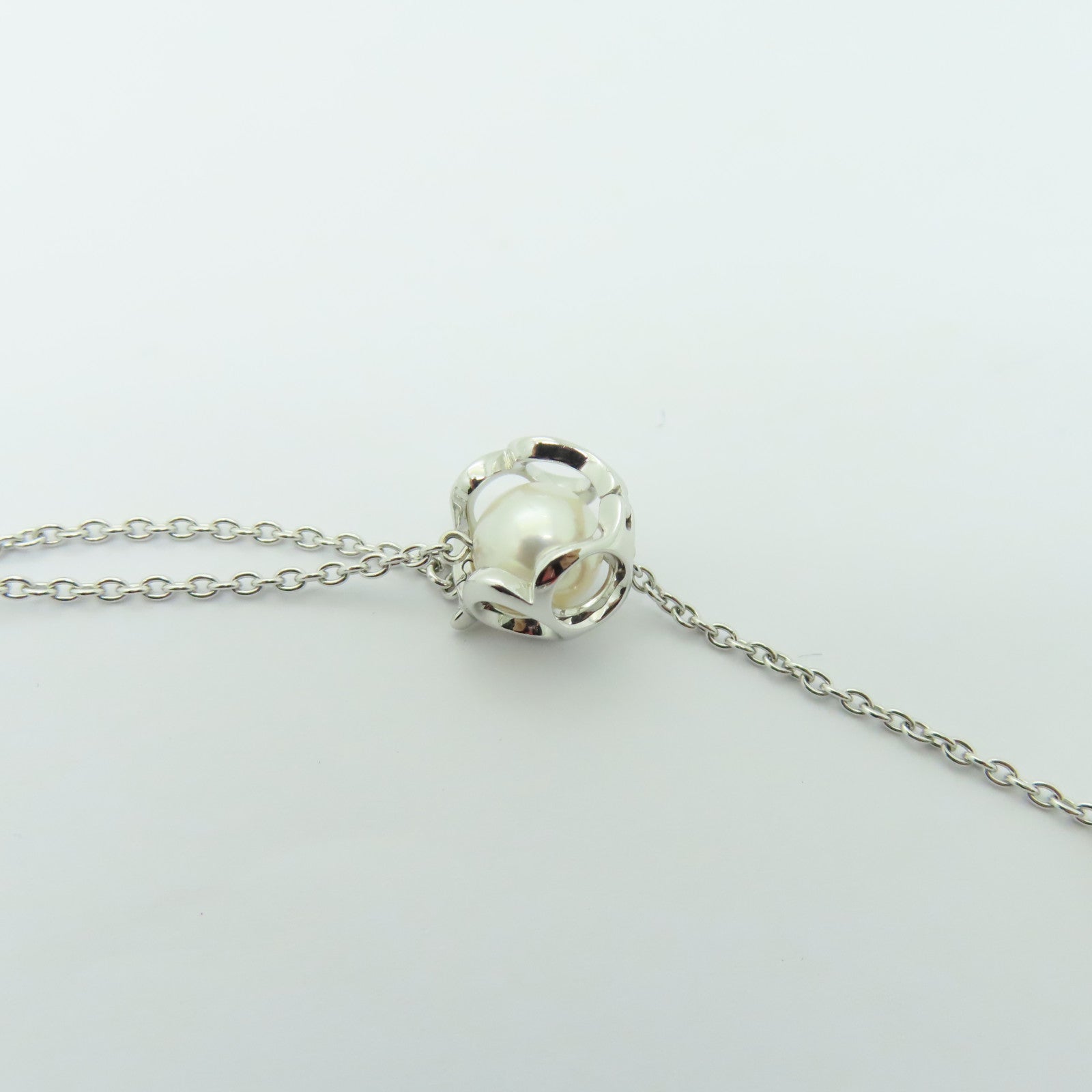 MIKIMOTO 18K白金Pearl Necklace珍珠項鍊