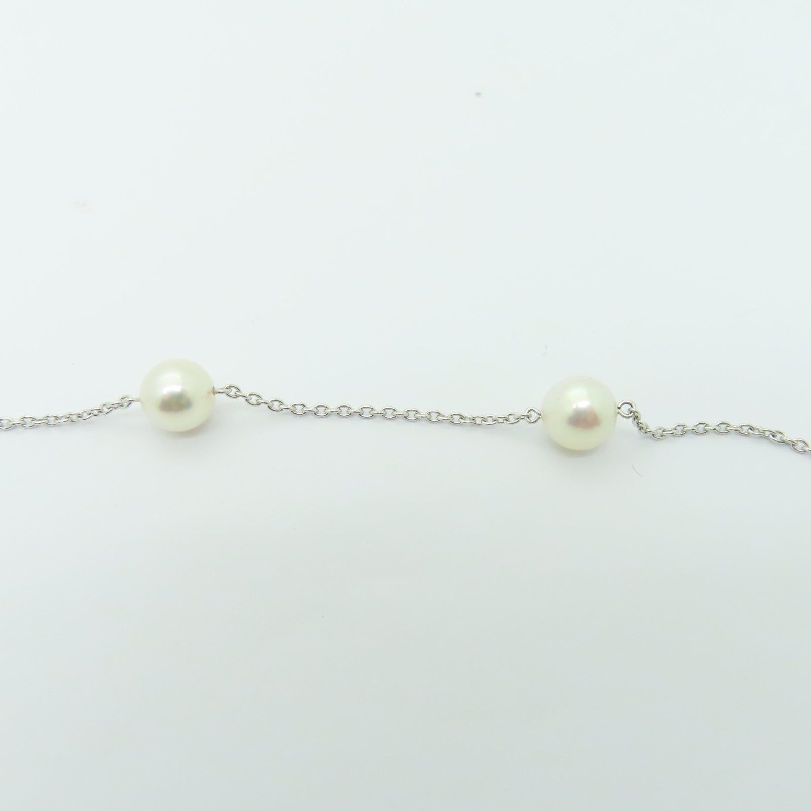 MIKIMOTO 18K白金Pearl Necklace珍珠項鍊