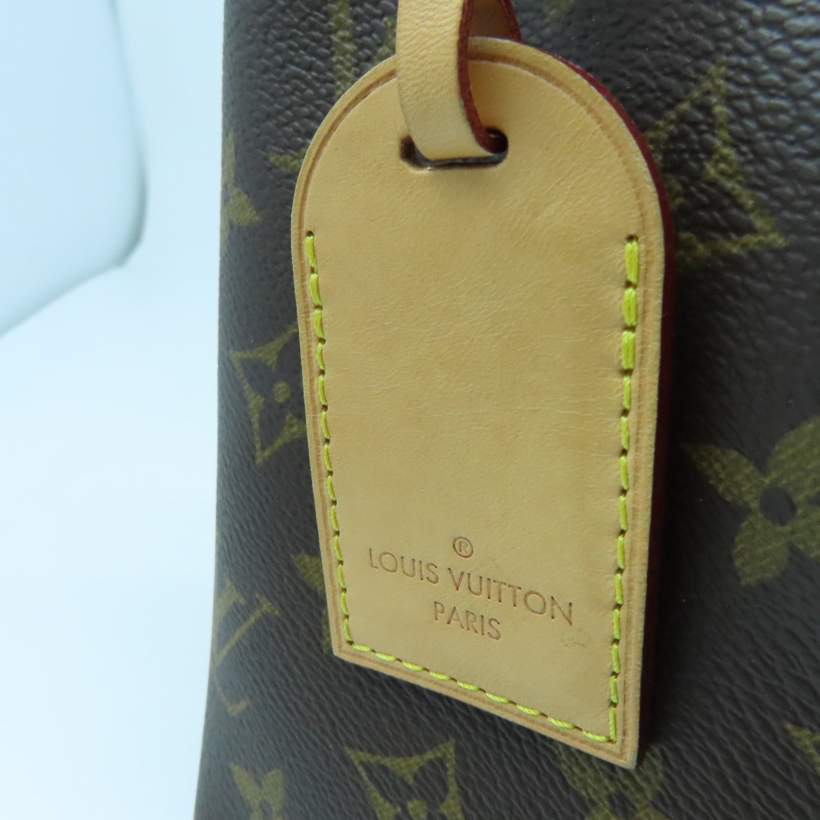 LOUIS VUITTON Monogram V Tote BB金扣手挽肩背兩用袋啡色/粉紅色