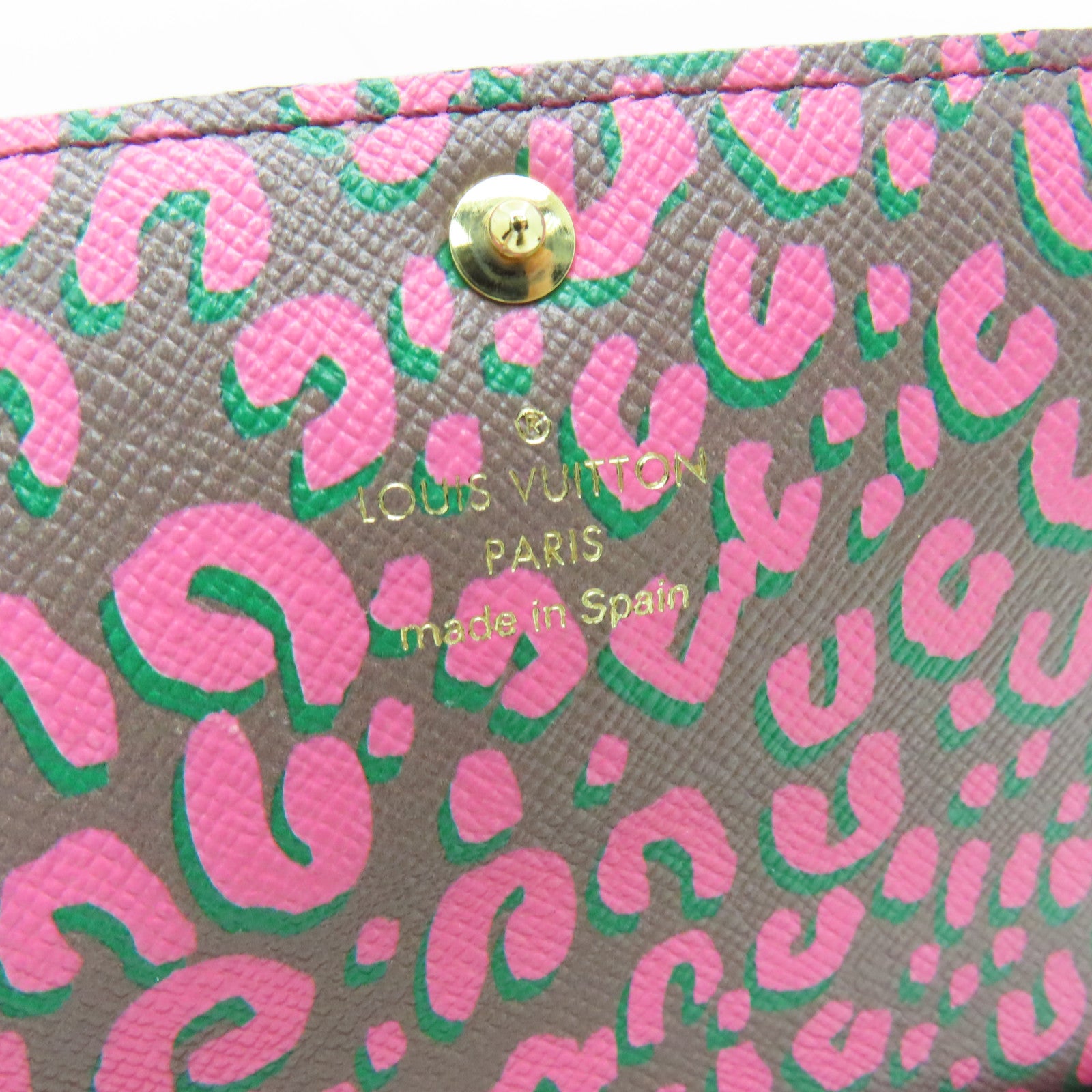 LOUIS VUITTON Monogram Long Wallet金扣長錢包啡色