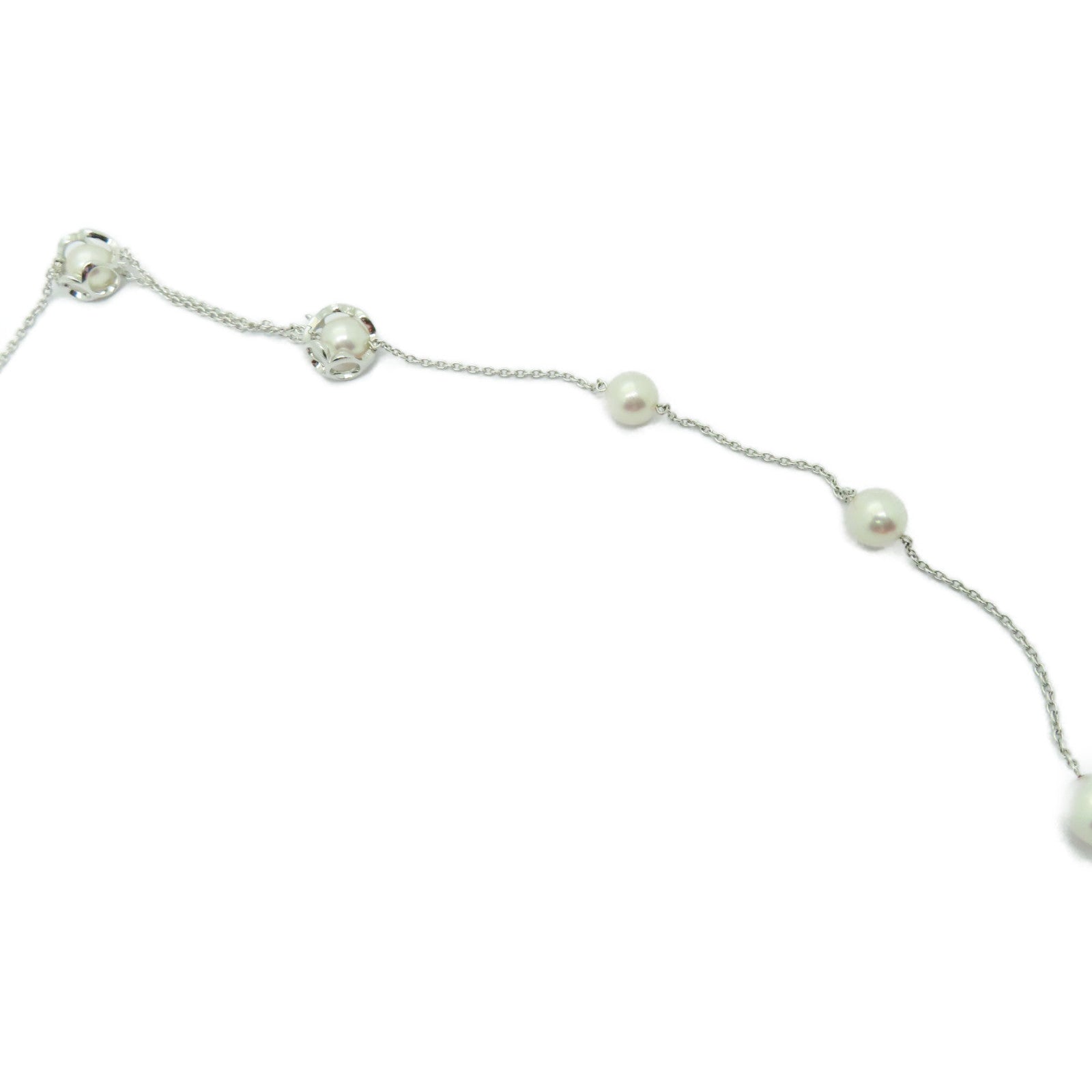 MIKIMOTO 18K白金Pearl Necklace珍珠項鍊