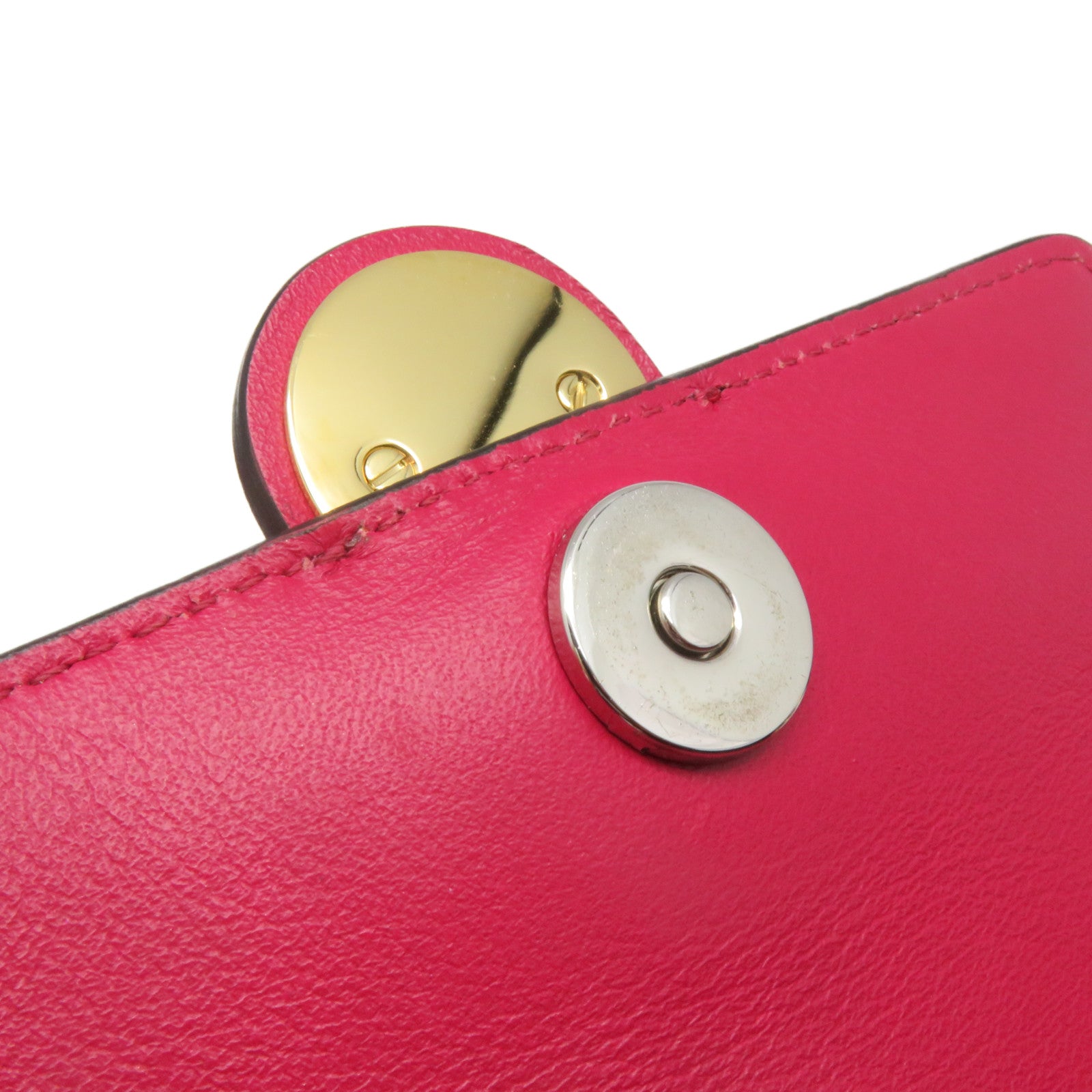 Chloe 牛皮皮革Tess Small 2Way Shoulder Bag手挽肩背两用袋跟紫红色