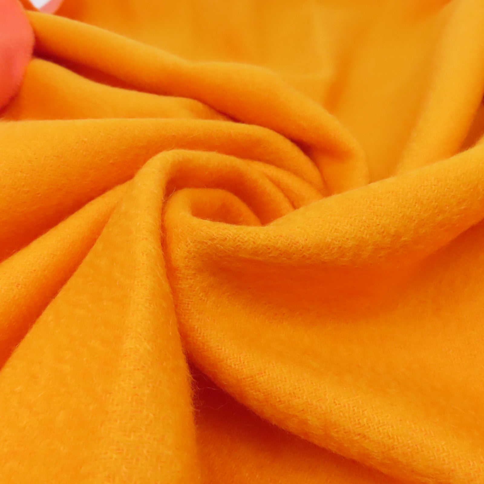 HERMES 【激減優惠】羊絨Cashmere Scarf圍巾橙色