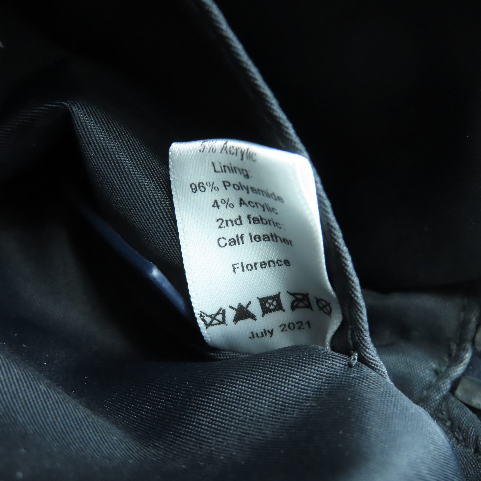 Dior 帆布Dior Oblique銀扣肩背袋藍色