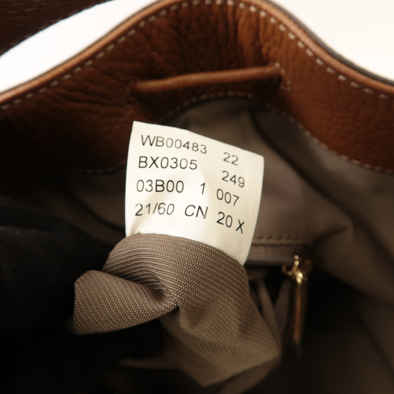 Furla 牛皮皮革2way Shoulder Bag金扣手挽肩背兩用袋棕色