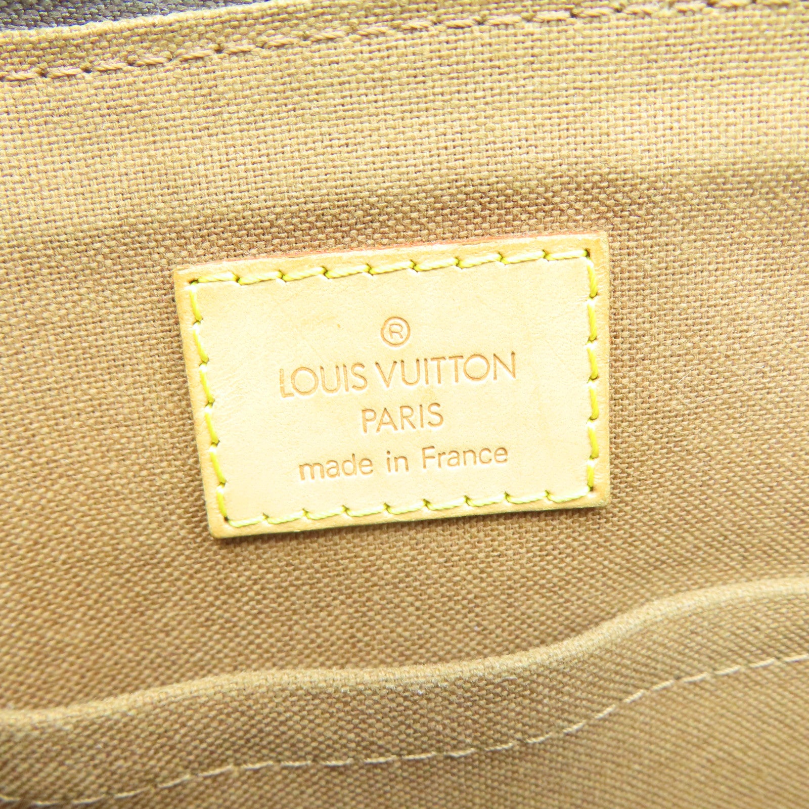 LOUIS VUITTON Monogram Popincort Haut金扣肩背袋啡色