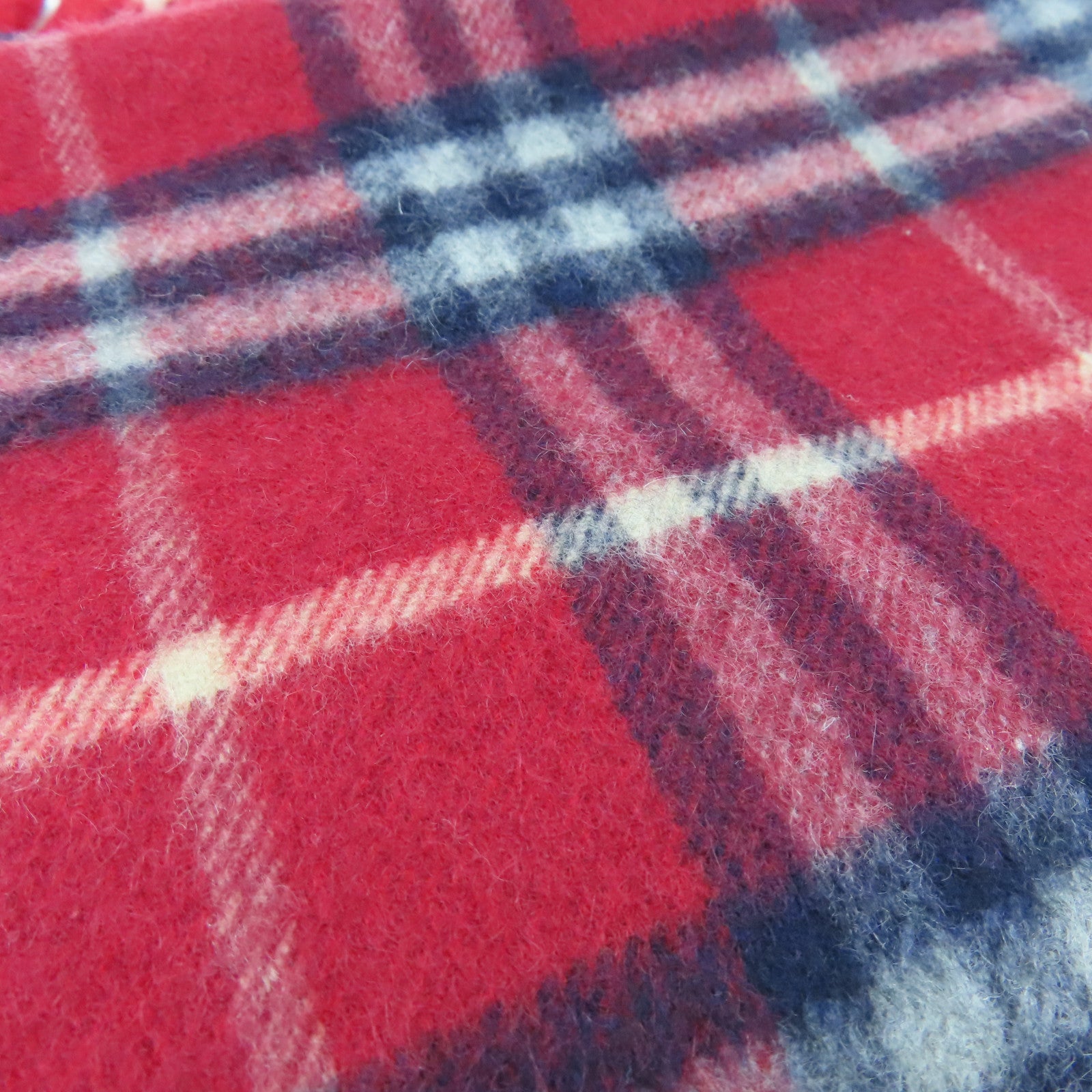 BURBERRY 【激減優惠】羊絨Cashmere Scarf 圍巾紅色