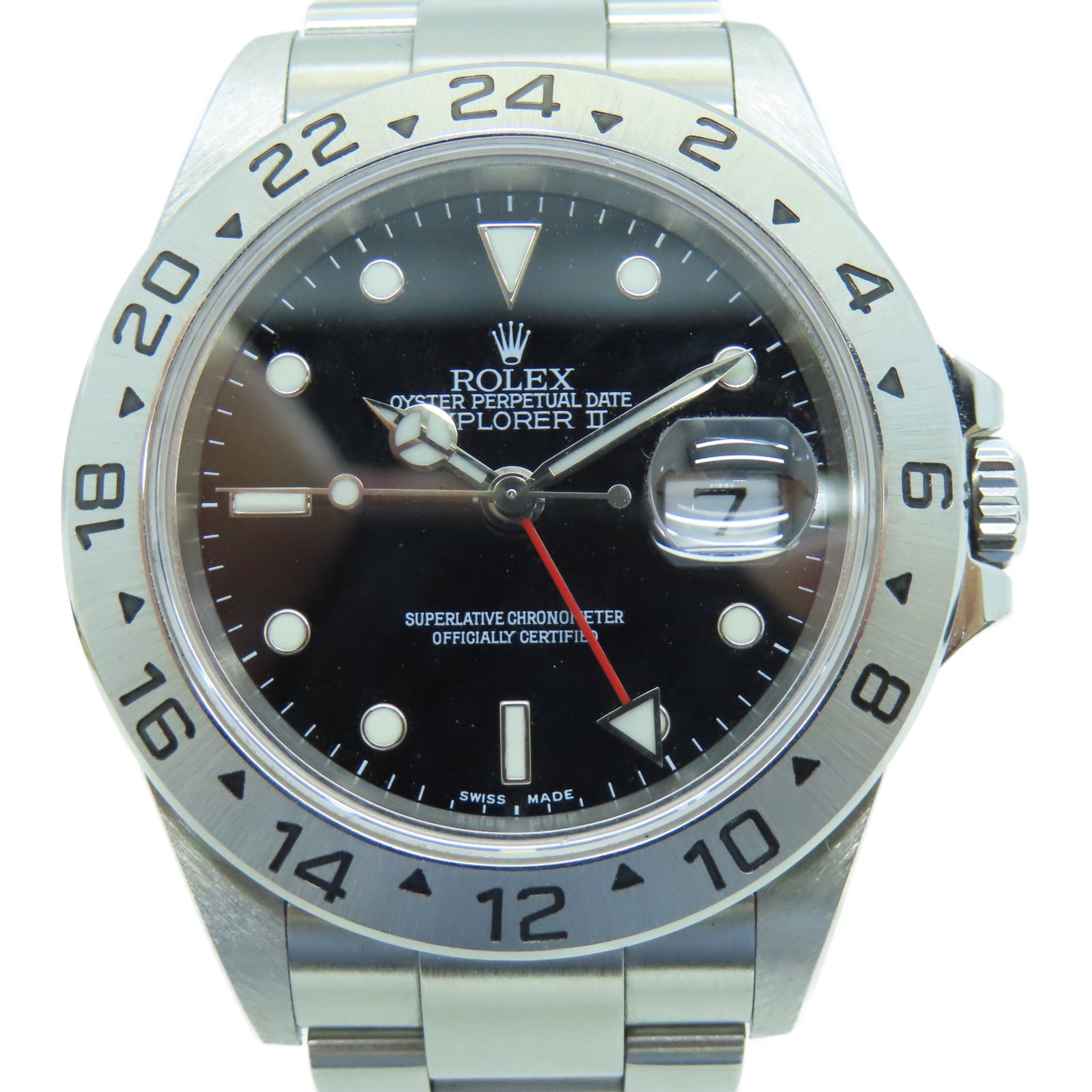 ROLEX ExplorerⅡ不锈钢手表自动机芯黑色