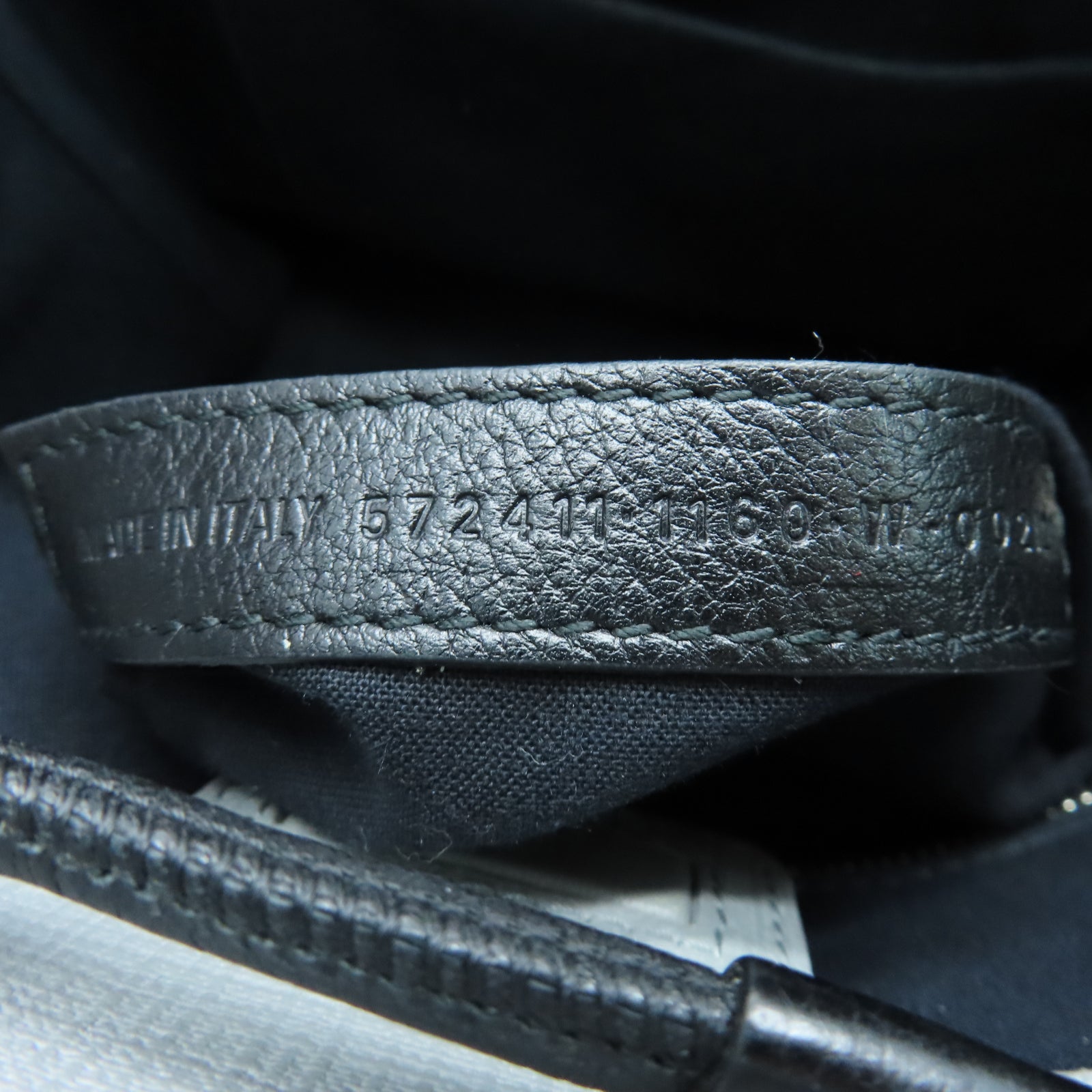 BALENCIAGA 牛皮皮革Shopping Bag XXS银扣手挽肩背两用袋灰色