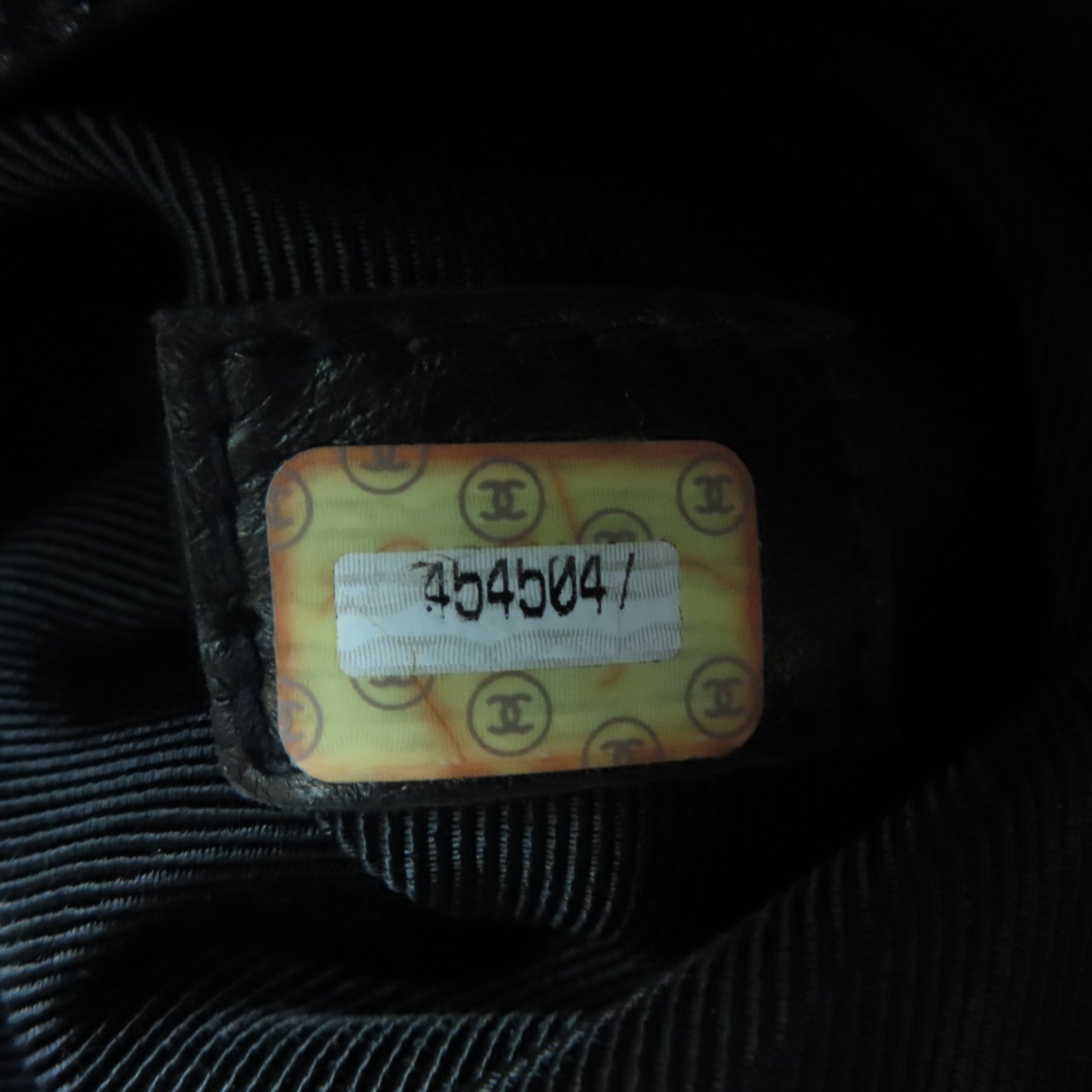 CHANEL 菱格Caviar皮革Vintage Tote Bag金扣手挽袋黑色