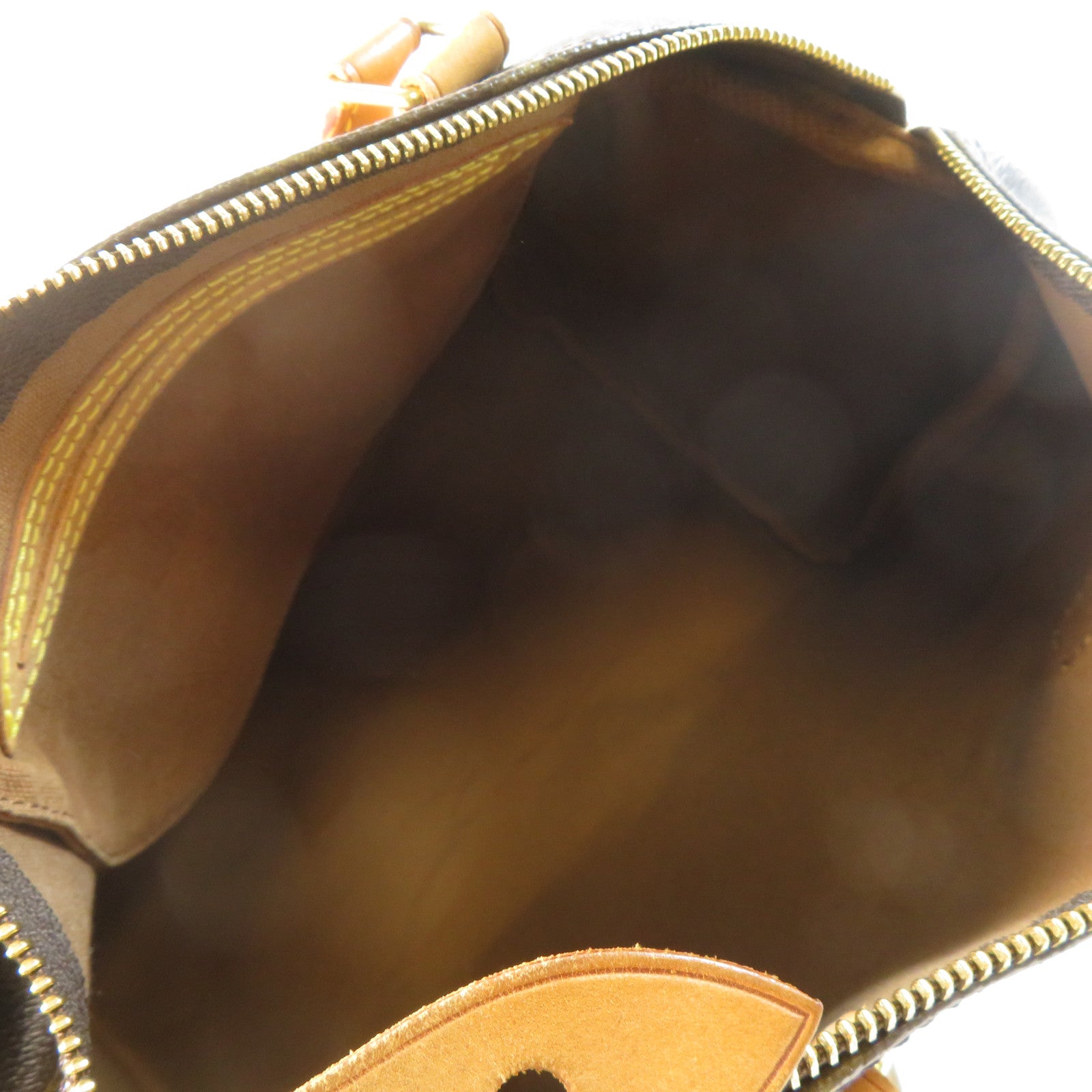 LOUIS VUITTON Monogram Speedy 30金扣手挽袋啡色
