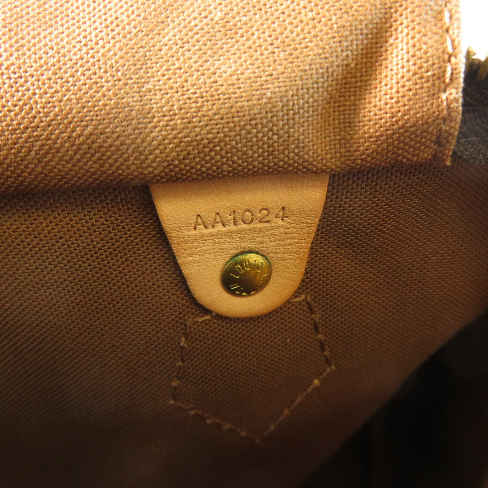 LOUIS VUITTON Monogram Speedy 30金扣手挽袋啡色