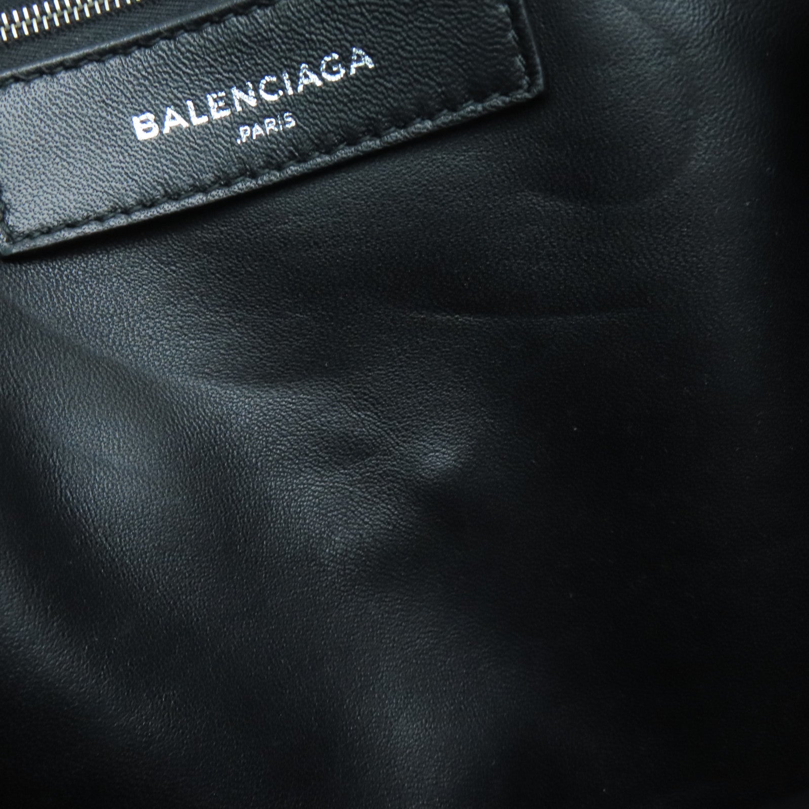 BALENCIAGA 【激减优惠】牛皮皮革Multicolor Stripe Leather Papier A6 Tote手挽肩背两用袋蓝色