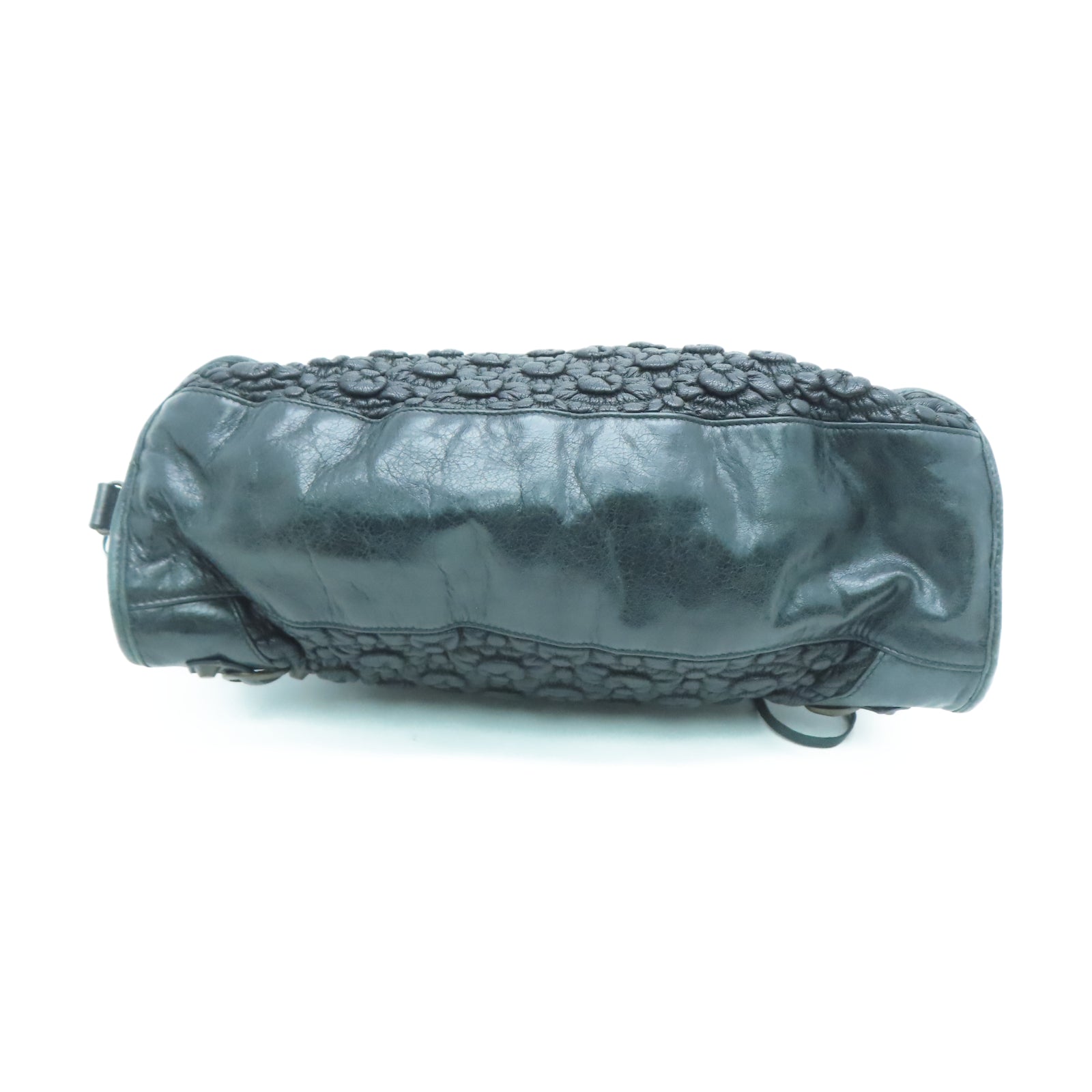 BALENCIAGA 牛皮皮革The City手挽肩背两用袋黑色