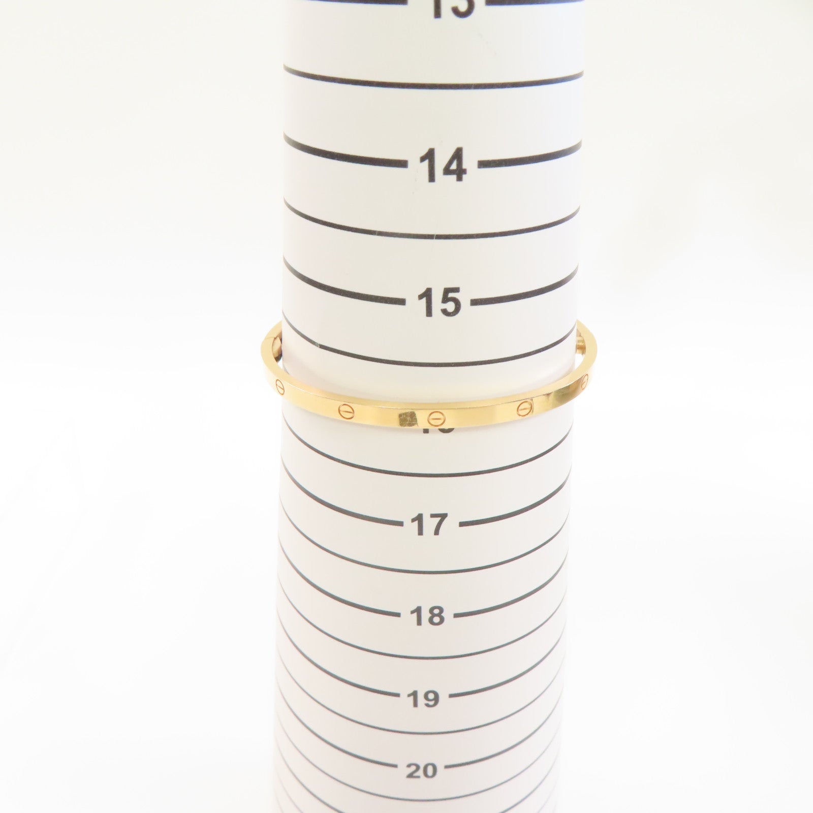 CARTIER 18K玫瑰金Mini Love Bracelet手鏈#17