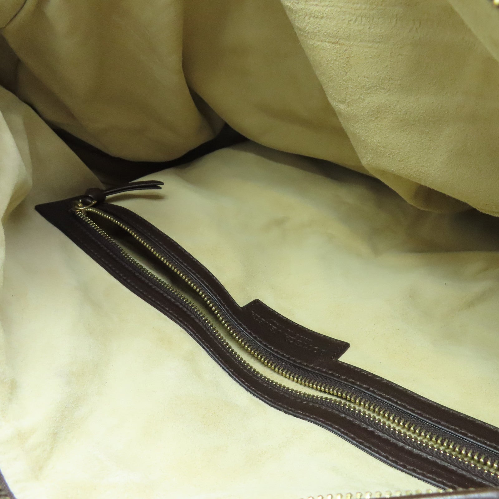 BOTTEGA VENETA 【激減優惠】織紋皮革Shoulder Bag金扣肩背袋啡色