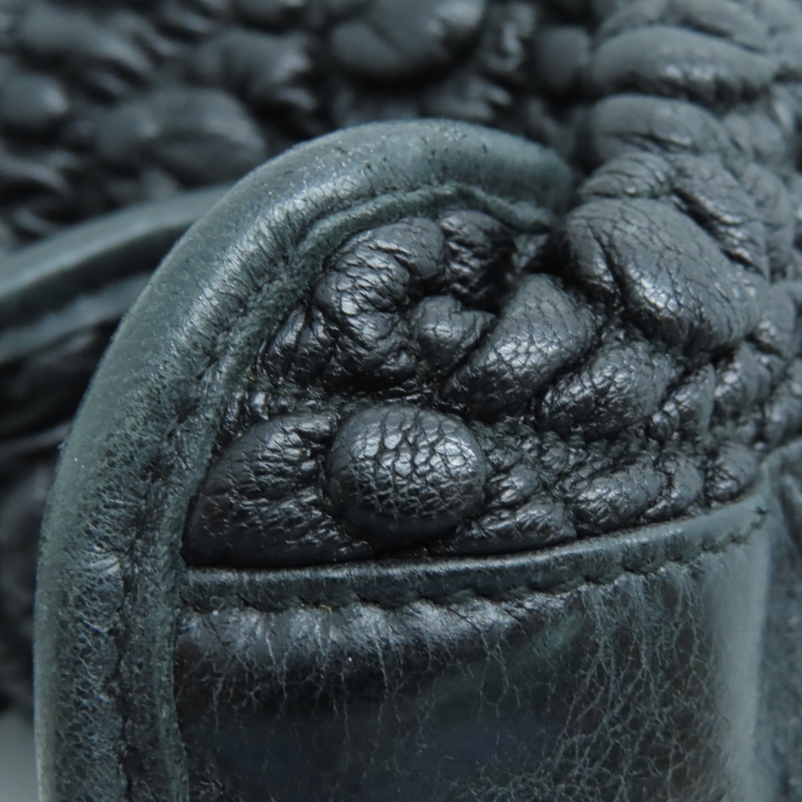 BALENCIAGA 牛皮皮革The City手挽肩背两用袋黑色