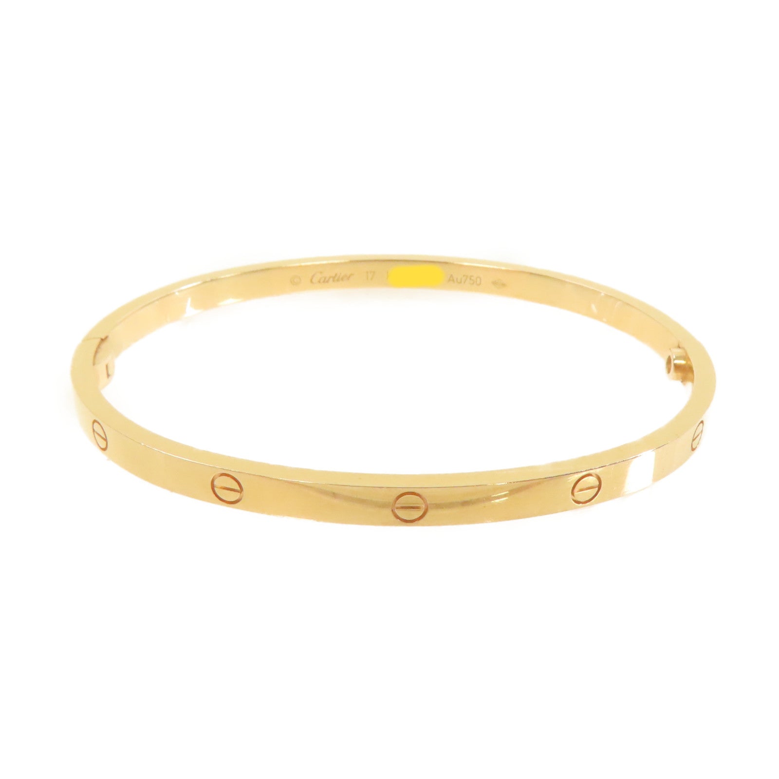 CARTIER 18K玫瑰金Mini Love Bracelet手鏈#17
