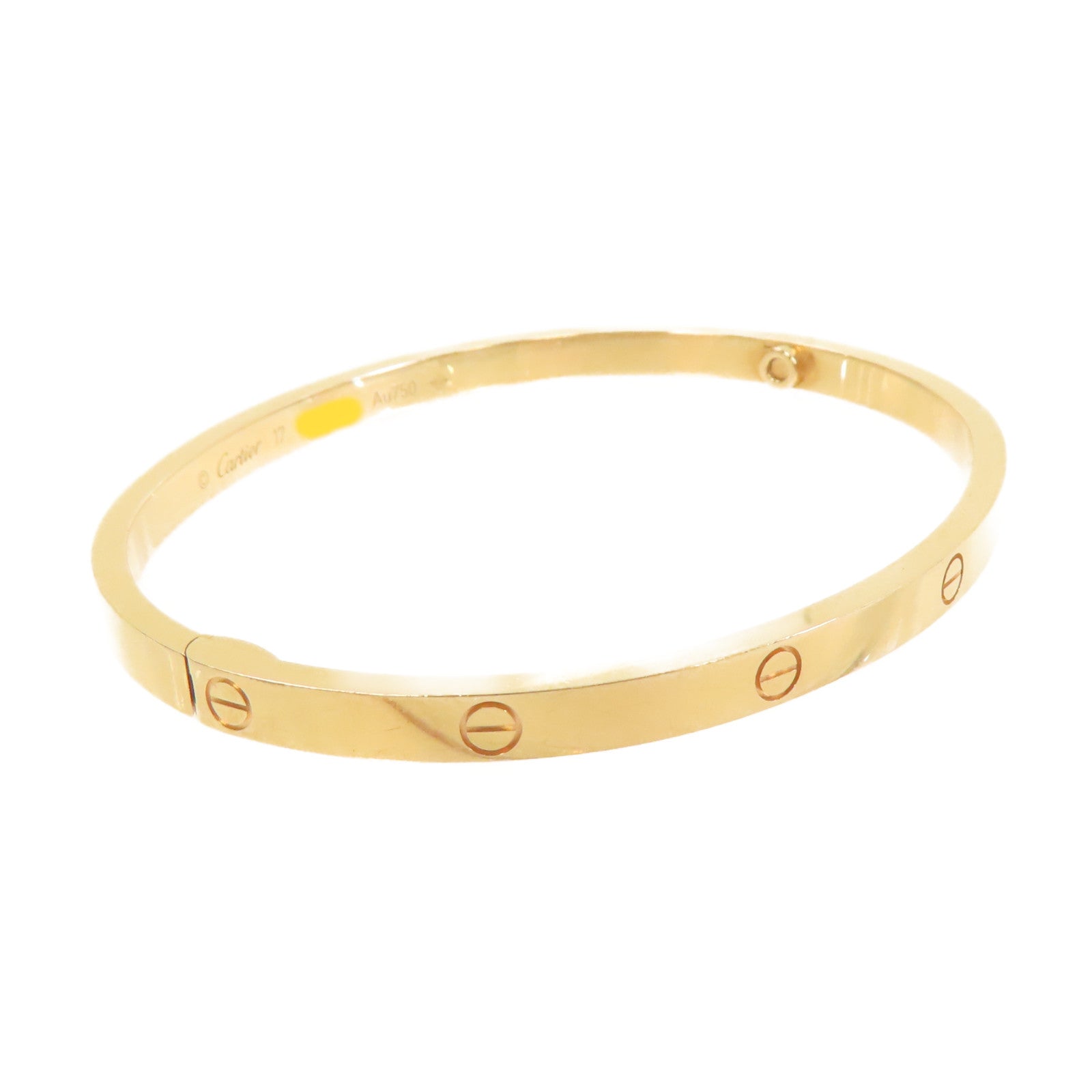 CARTIER 18K玫瑰金Mini Love Bracelet手鏈#17