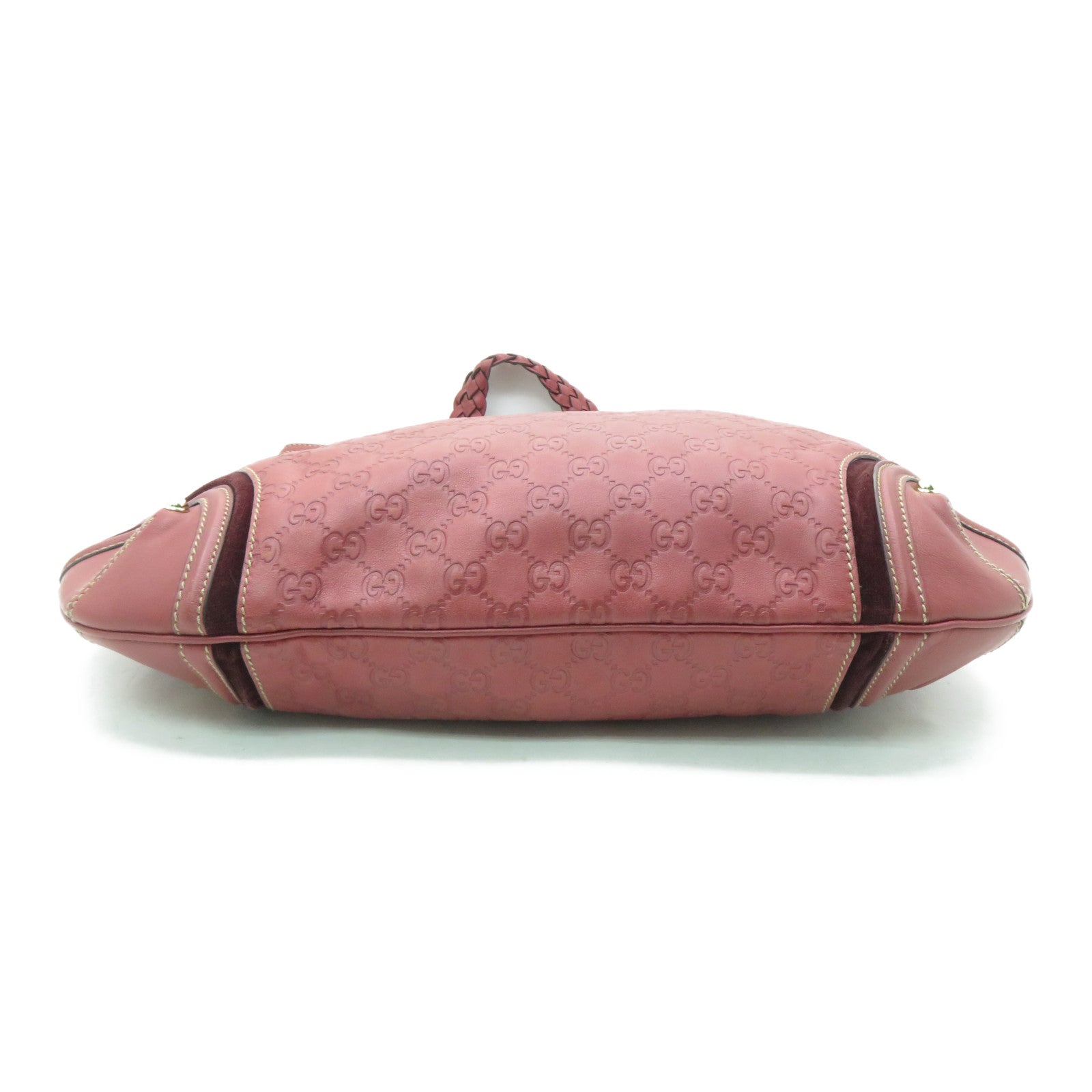 GUCCI 牛皮皮革Shoulder Bag金扣肩背袋紅色