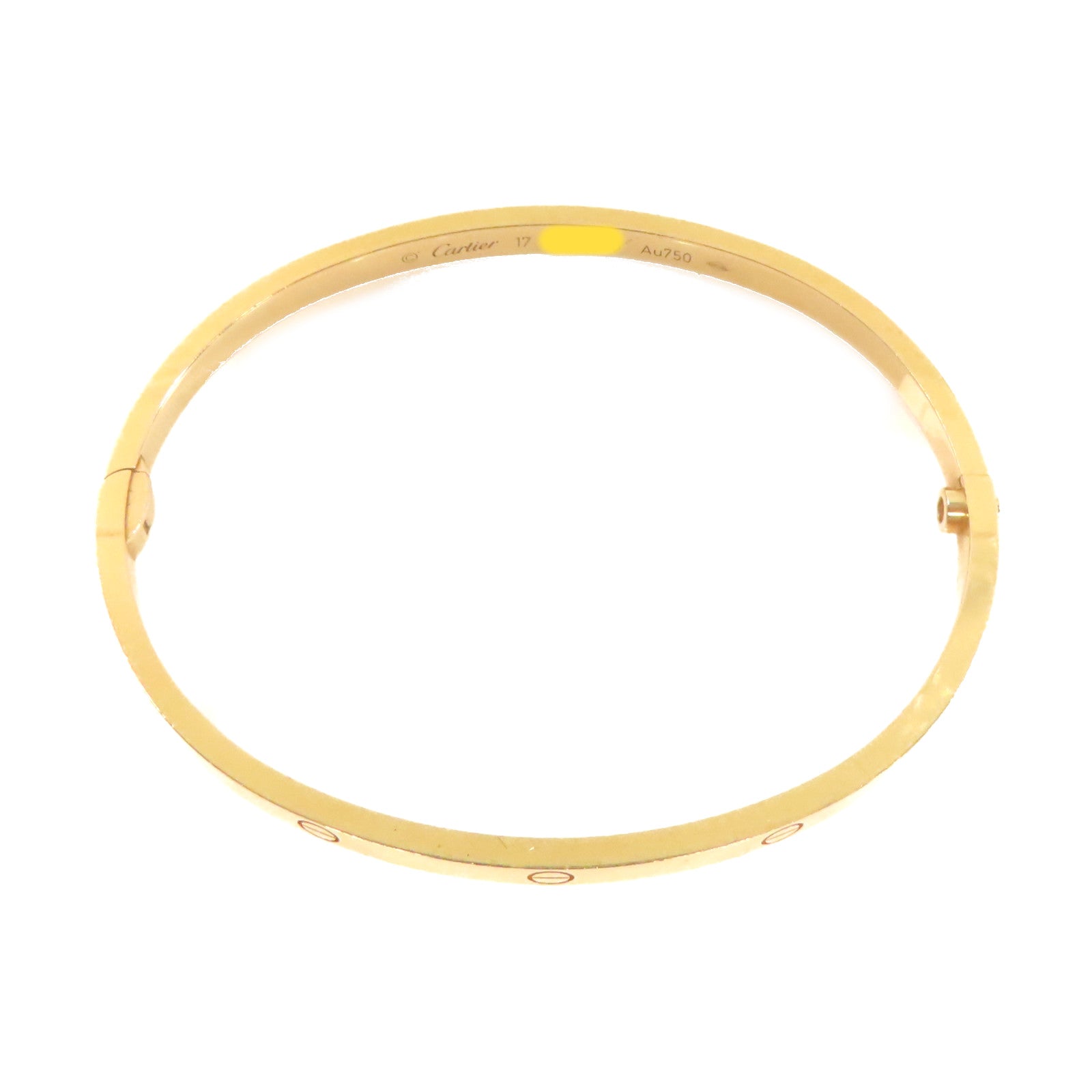 CARTIER 18K玫瑰金Mini Love Bracelet手鏈#17