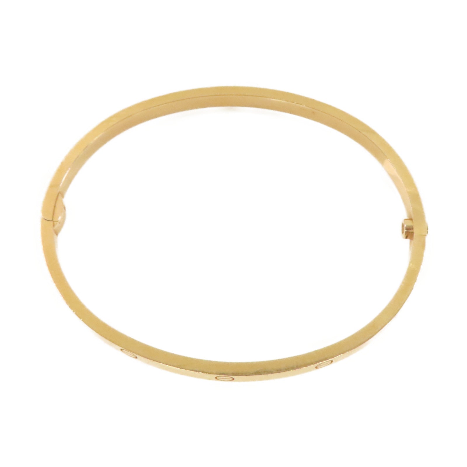 CARTIER 18K玫瑰金Mini Love Bracelet手鏈#17