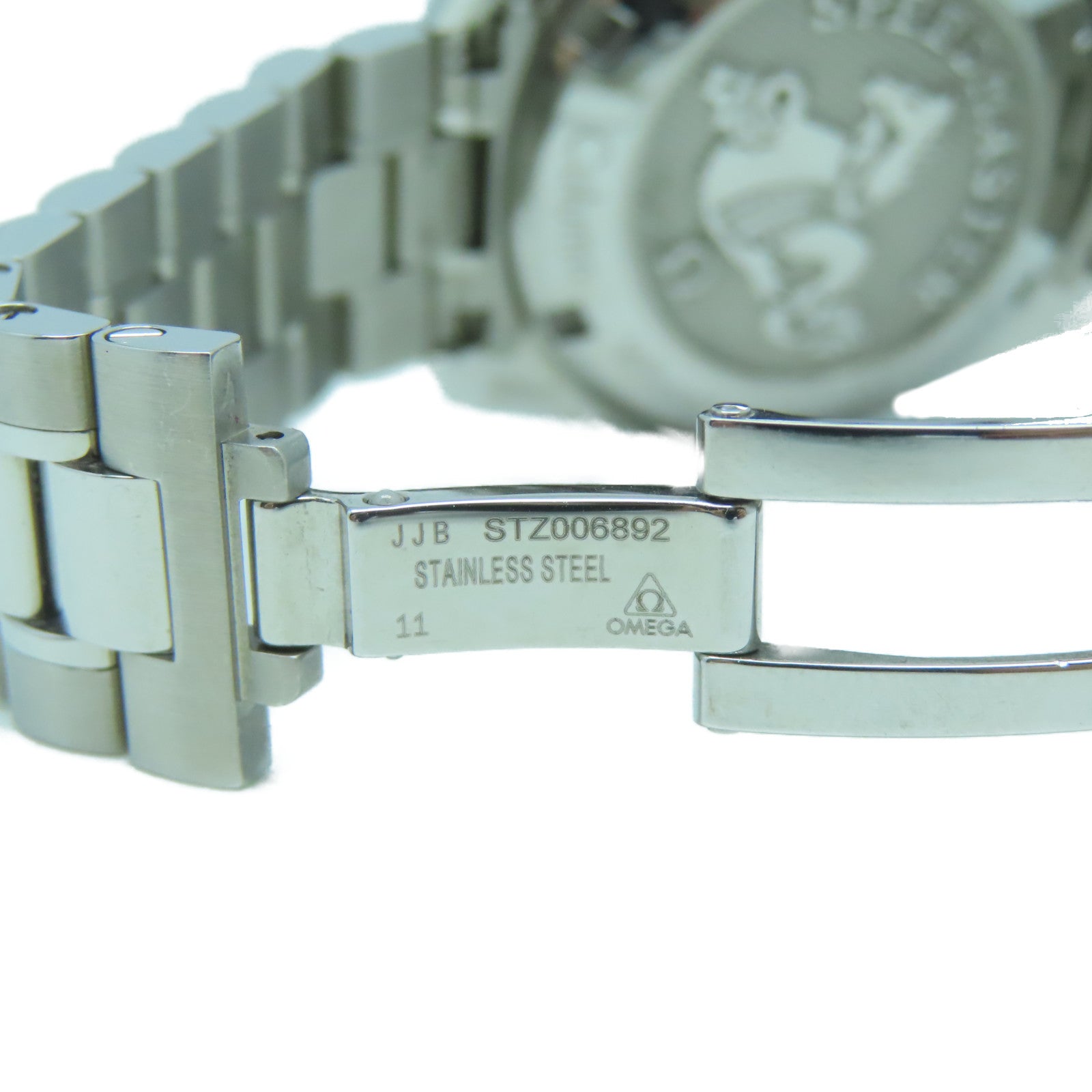 OMEGA 不鏽鋼Speedmaster手錶白色#14.5cm