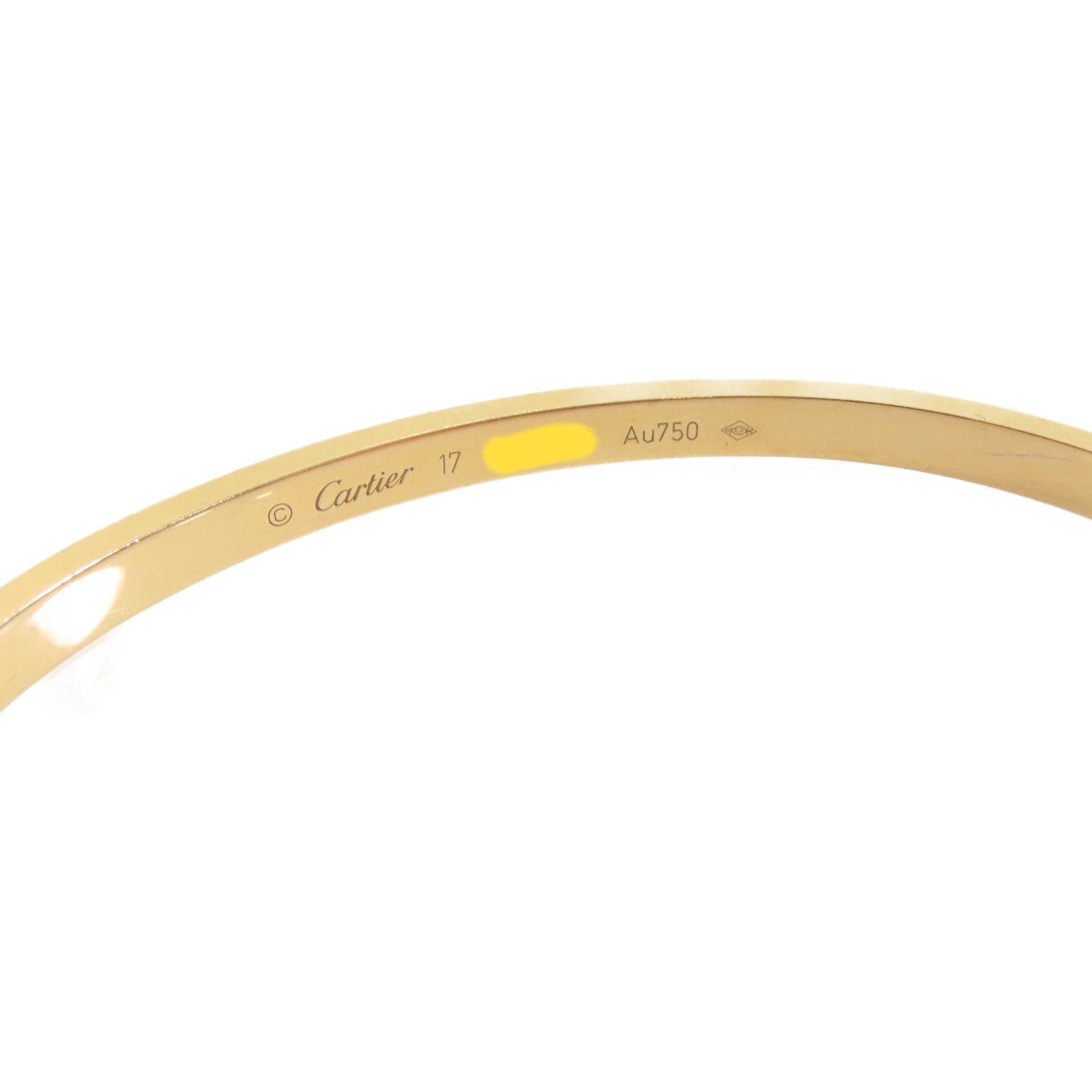 CARTIER 18K玫瑰金Mini Love Bracelet手鏈#17