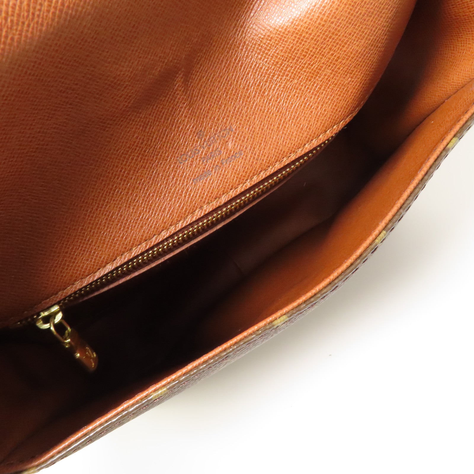 LOUIS VUITTON Monogram Saint Cloud 24金扣肩背袋啡色