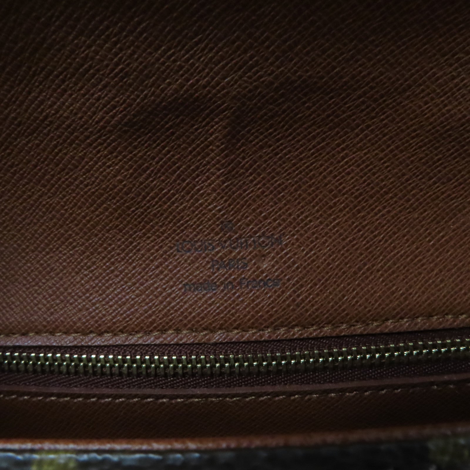 LOUIS VUITTON Monogram Saint Cloud 24金扣肩背袋啡色