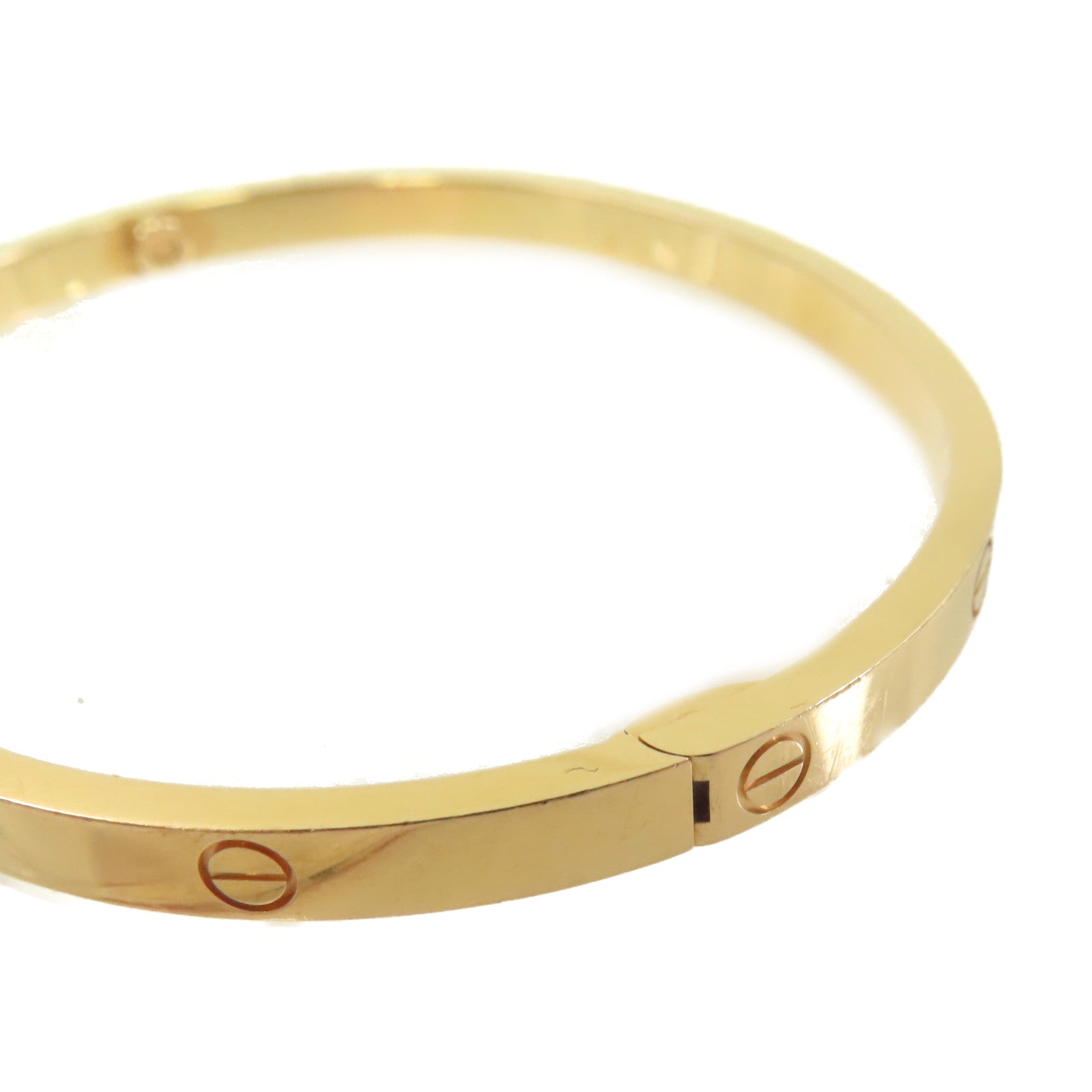 CARTIER 18K玫瑰金Mini Love Bracelet手鏈#17