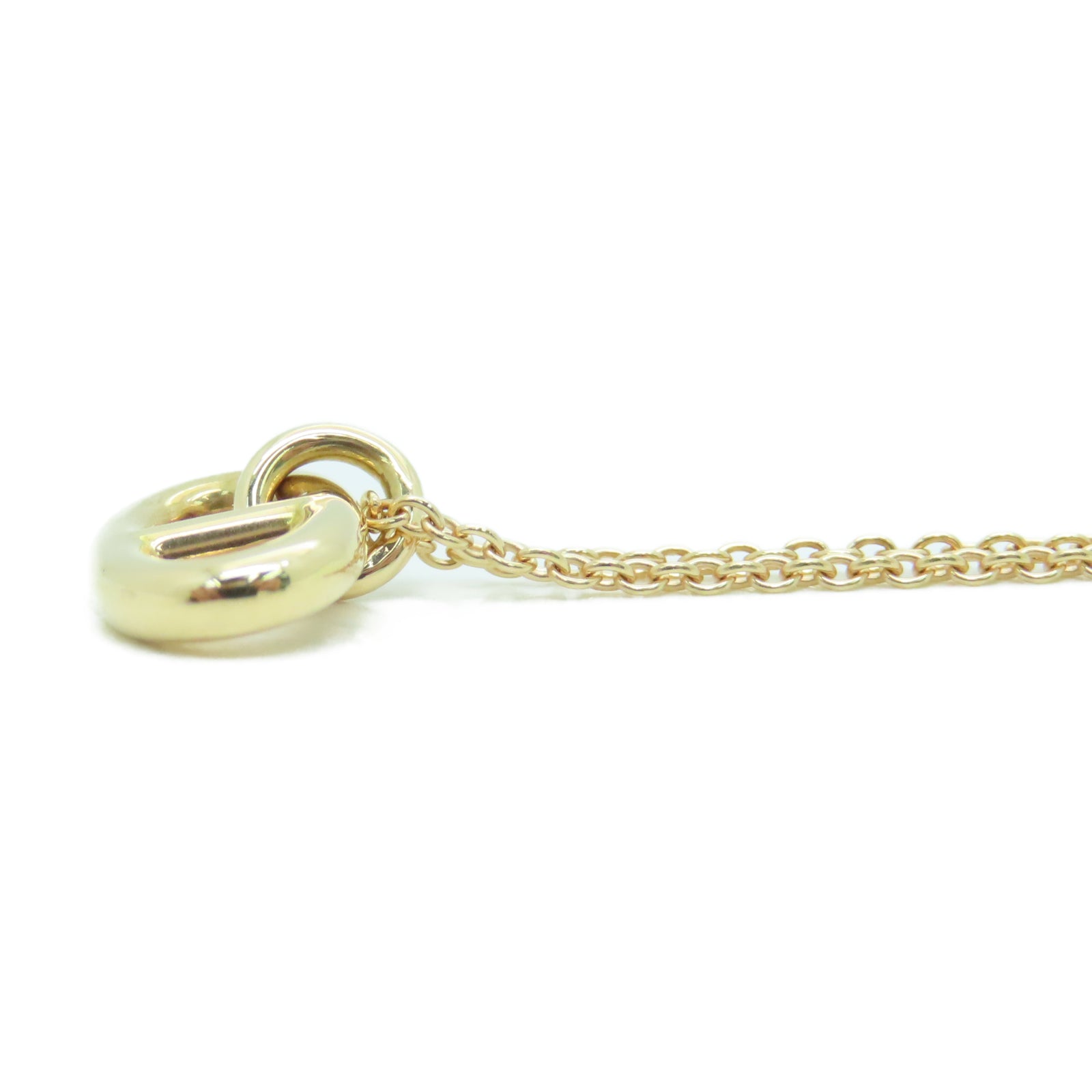 HERMES 18K玫瑰金Necklace 5.3g項鍊