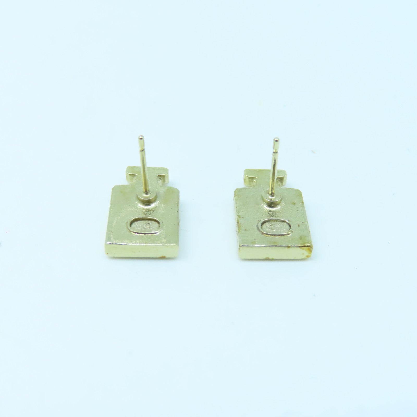 CHANEL 金屬Earring耳環金色