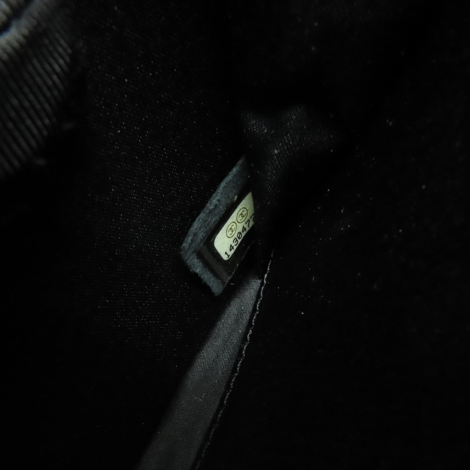 CHANEL 菱格漆皮皮革Chain Shoulder銀扣鏈帶肩背袋黑色