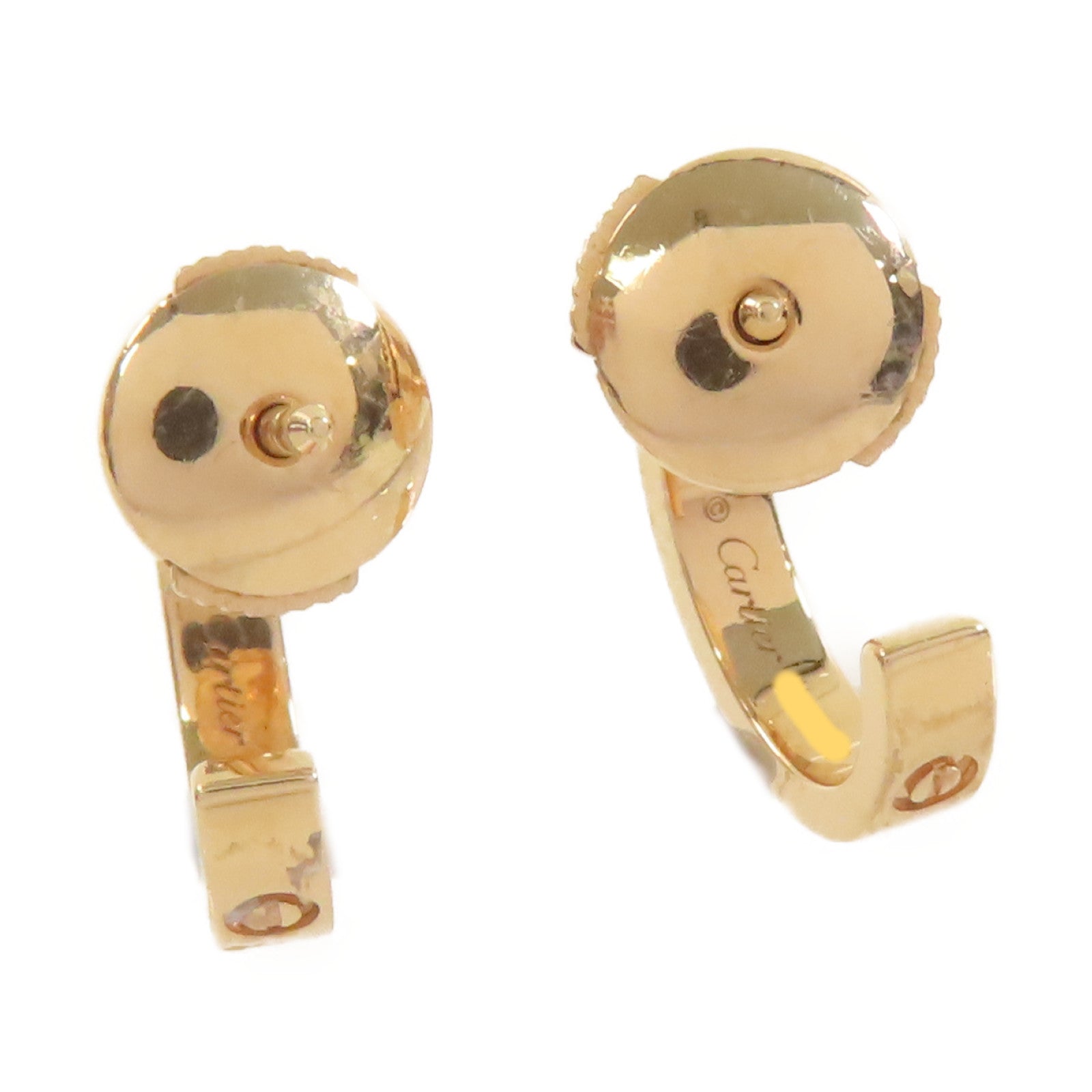 CARTIER 18K玫瑰金Mini Love Earrings耳環