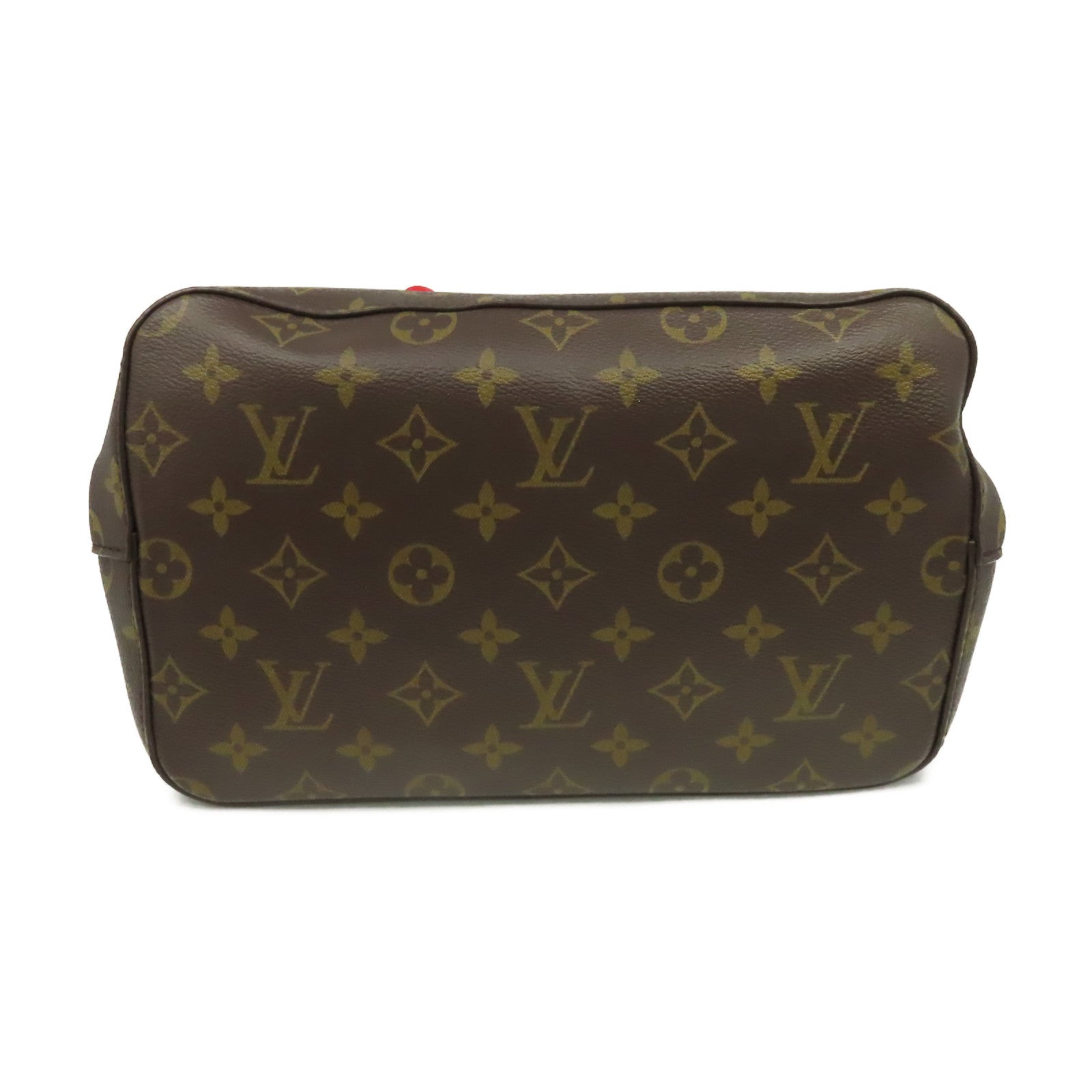 LOUIS VUITTON Monogram Neo Noe MM Shoulder Bag肩背袋啡色/紅色